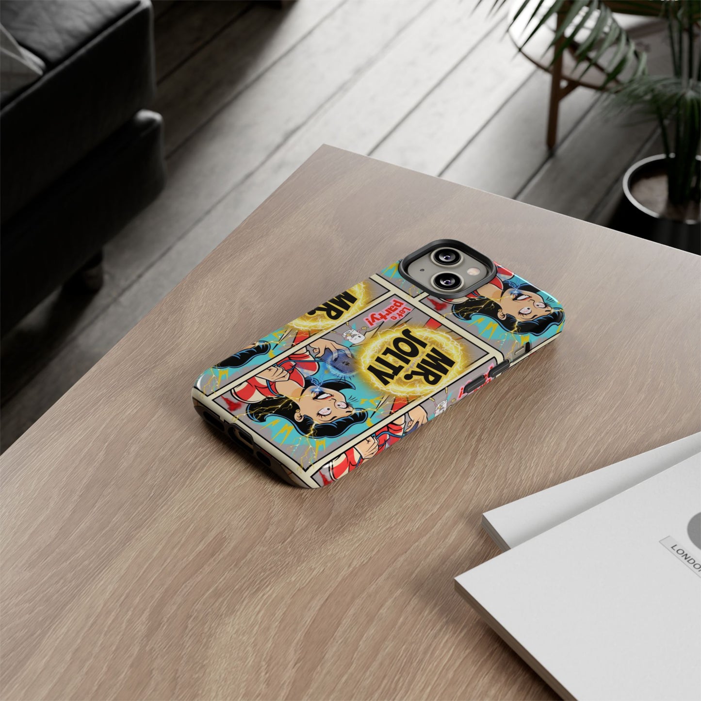 "Mr. Jolty" Phone Case - You Better Put That Phone Down or Else!