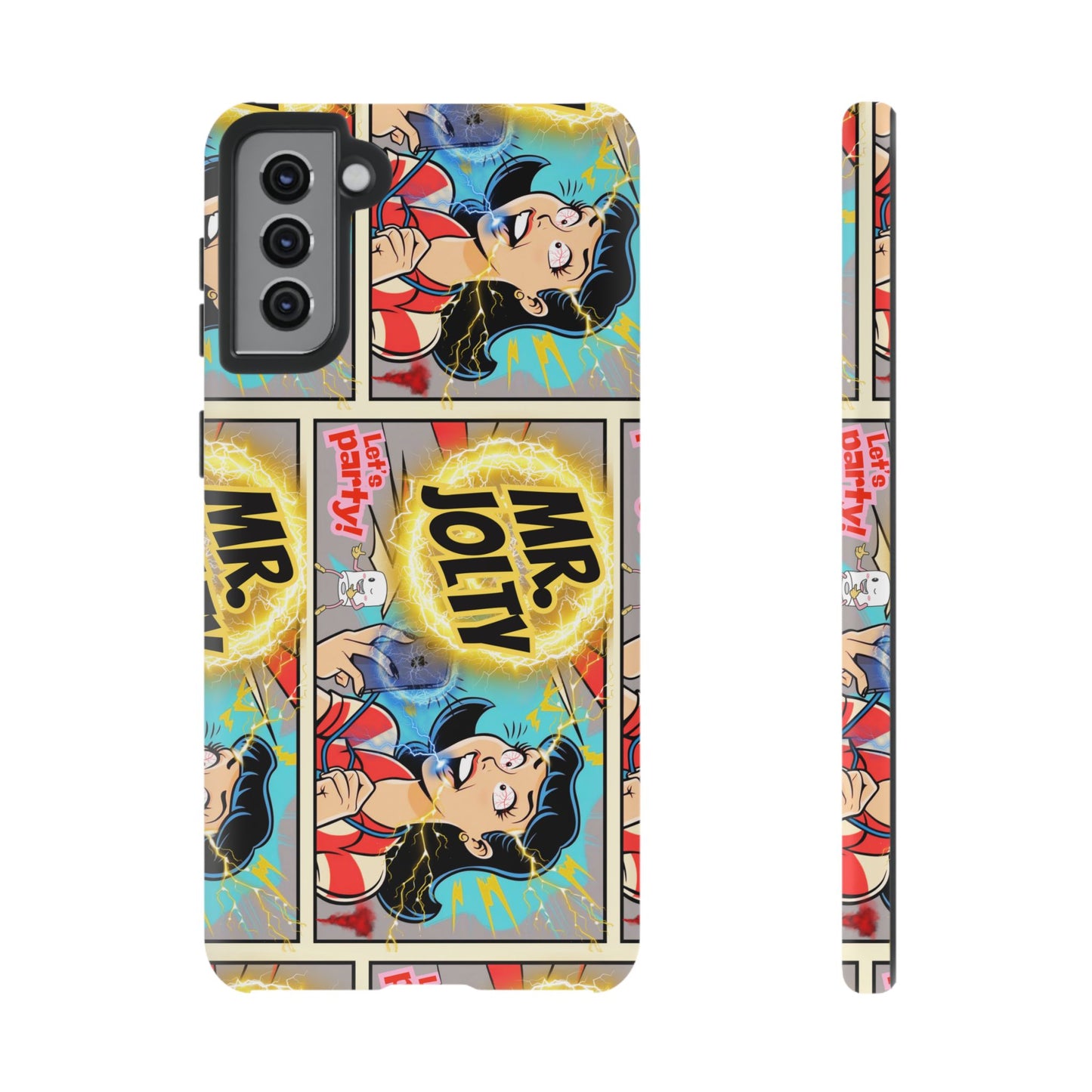 "Mr. Jolty" Phone Case - You Better Put That Phone Down or Else!