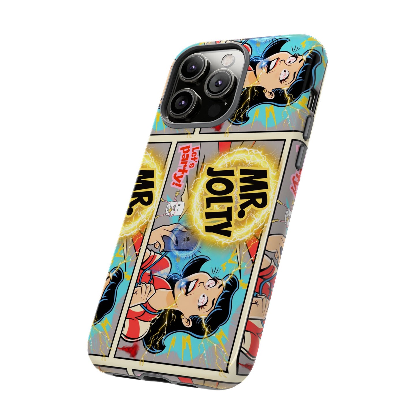 "Mr. Jolty" Phone Case - You Better Put That Phone Down or Else!