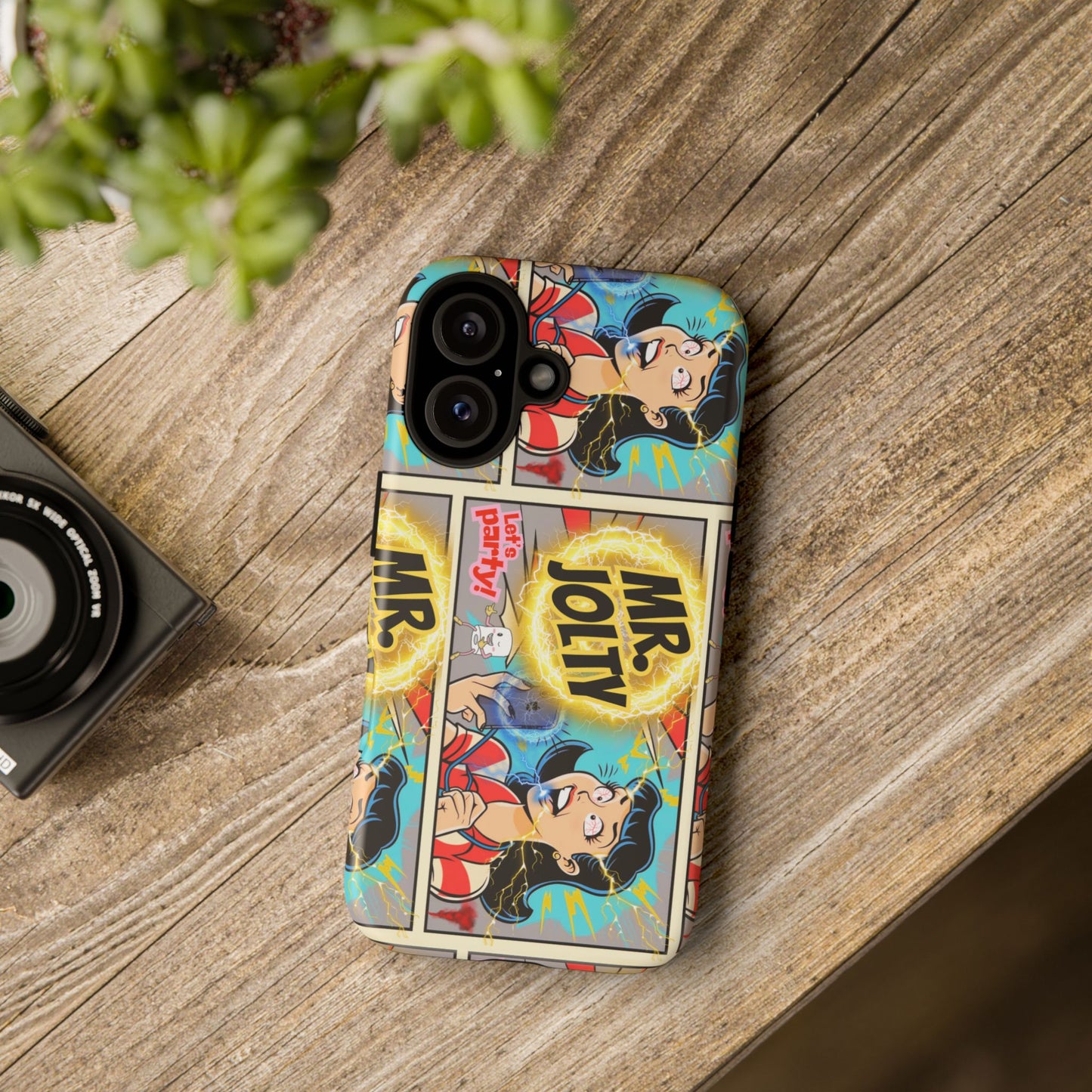 "Mr. Jolty" Phone Case - You Better Put That Phone Down or Else!