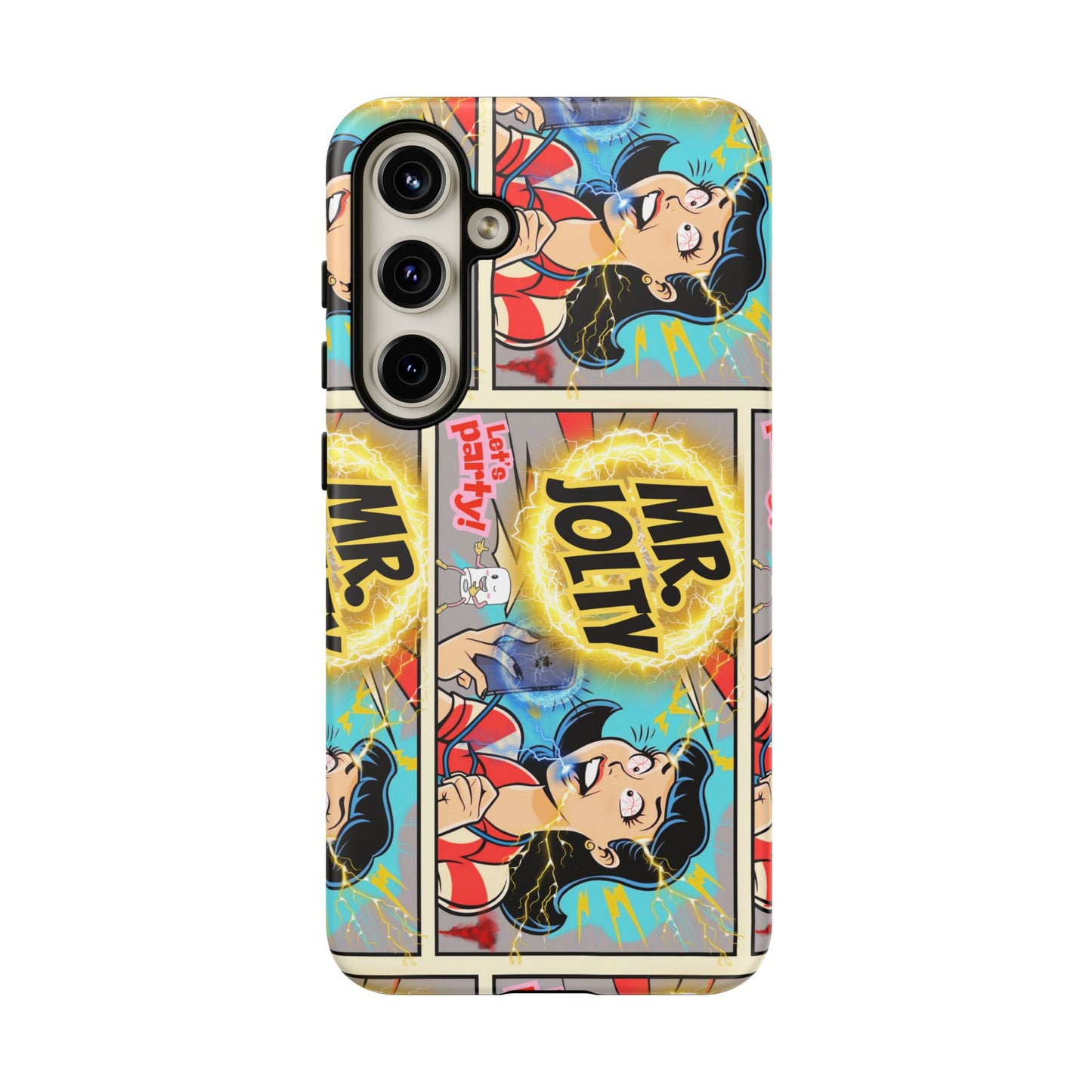 "Mr. Jolty" Phone Case - You Better Put That Phone Down or Else!