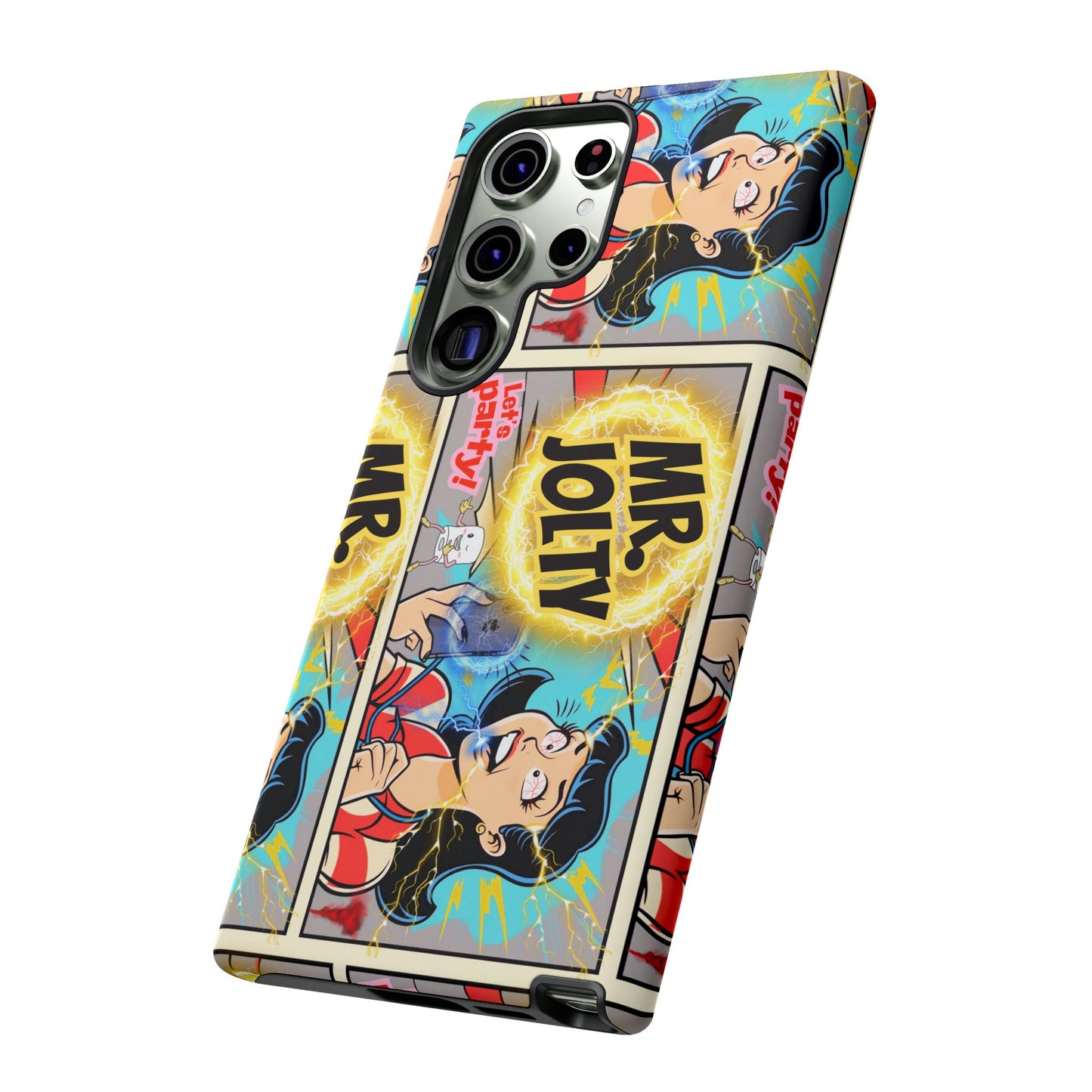 "Mr. Jolty" Phone Case - You Better Put That Phone Down or Else!