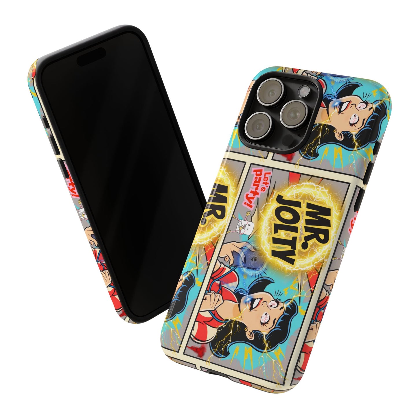 "Mr. Jolty" Phone Case - You Better Put That Phone Down or Else!