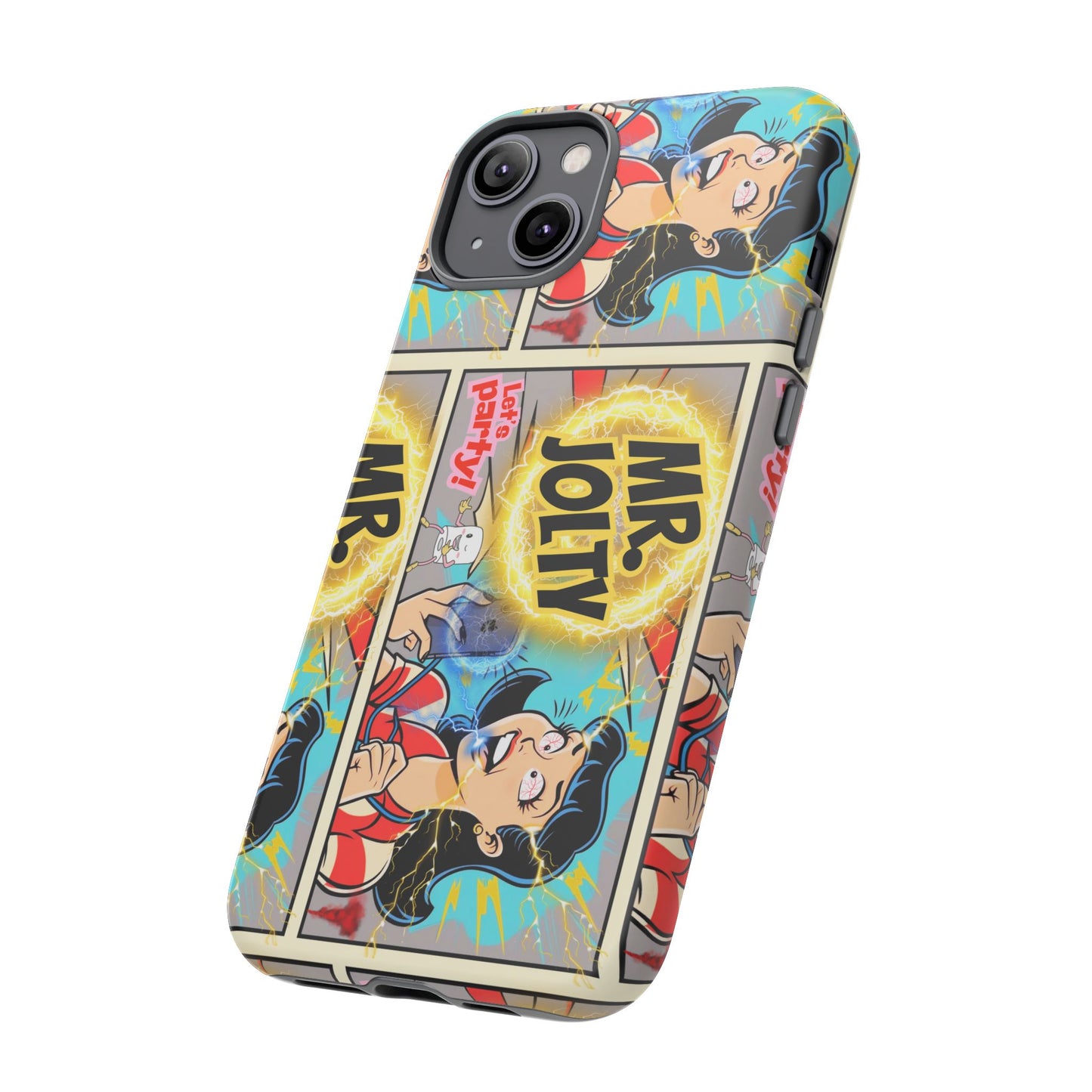"Mr. Jolty" Phone Case - You Better Put That Phone Down or Else!