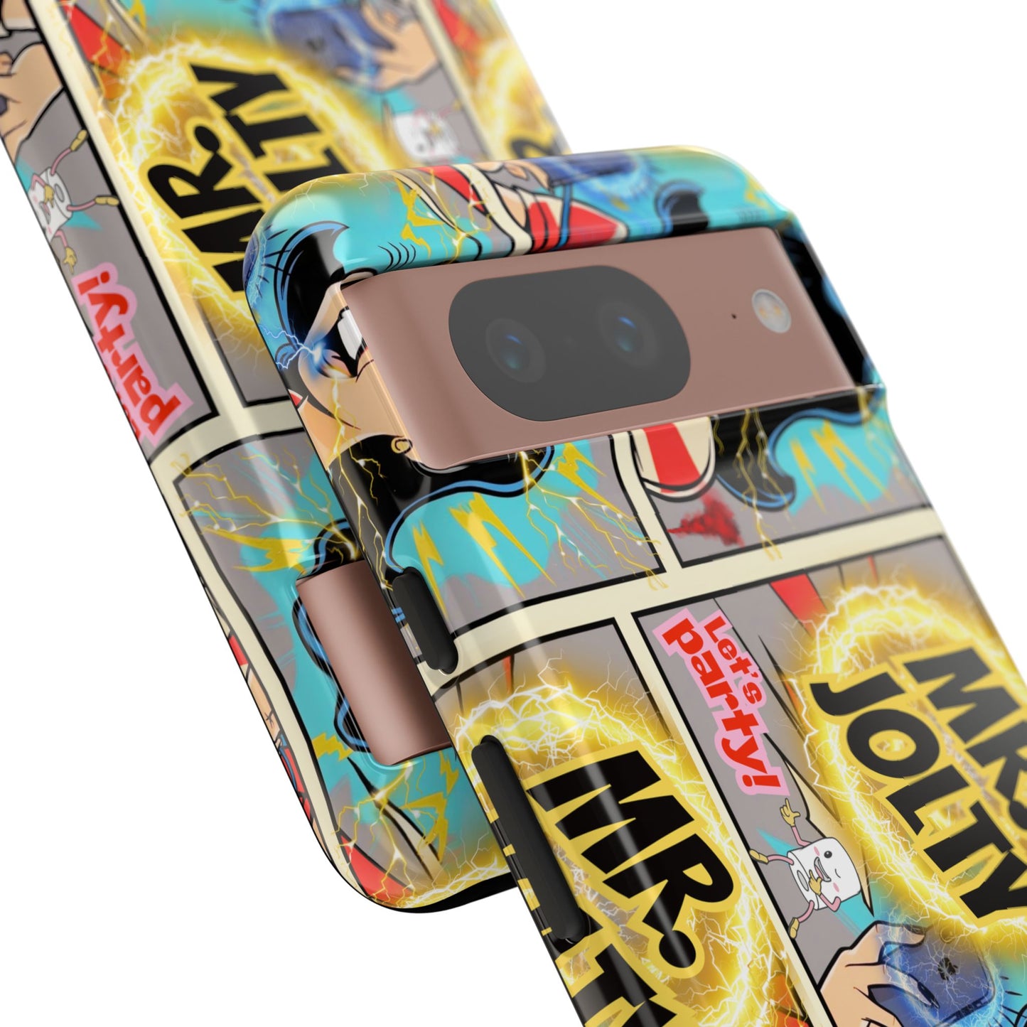 "Mr. Jolty" Phone Case - You Better Put That Phone Down or Else!