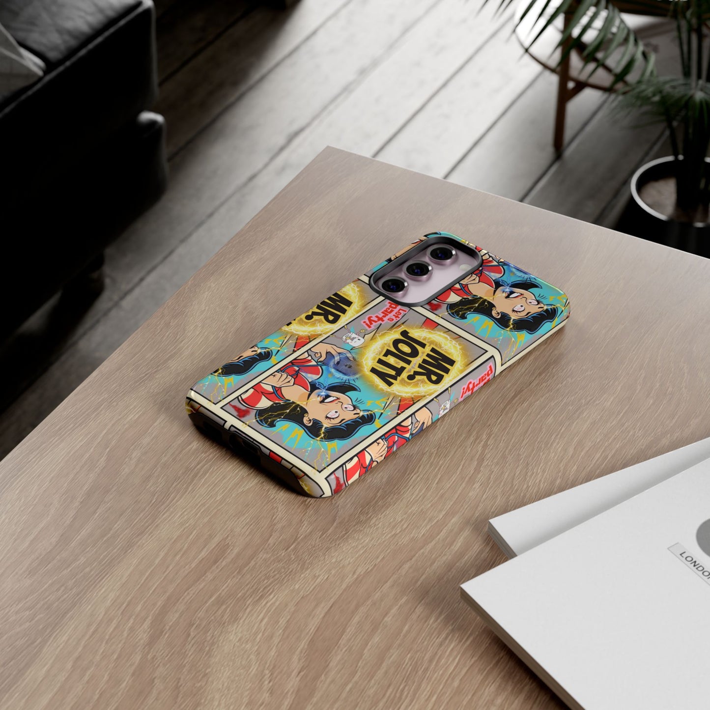"Mr. Jolty" Phone Case - You Better Put That Phone Down or Else!