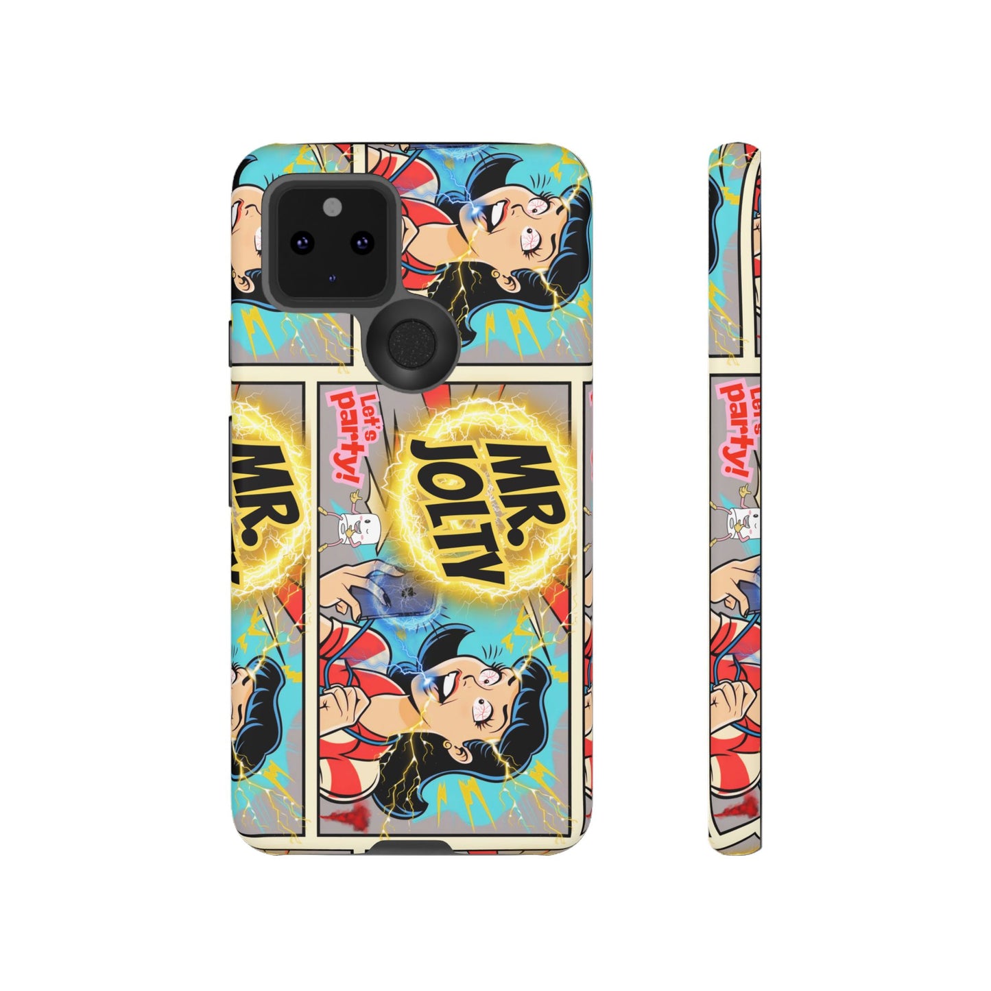 "Mr. Jolty" Phone Case - You Better Put That Phone Down or Else!