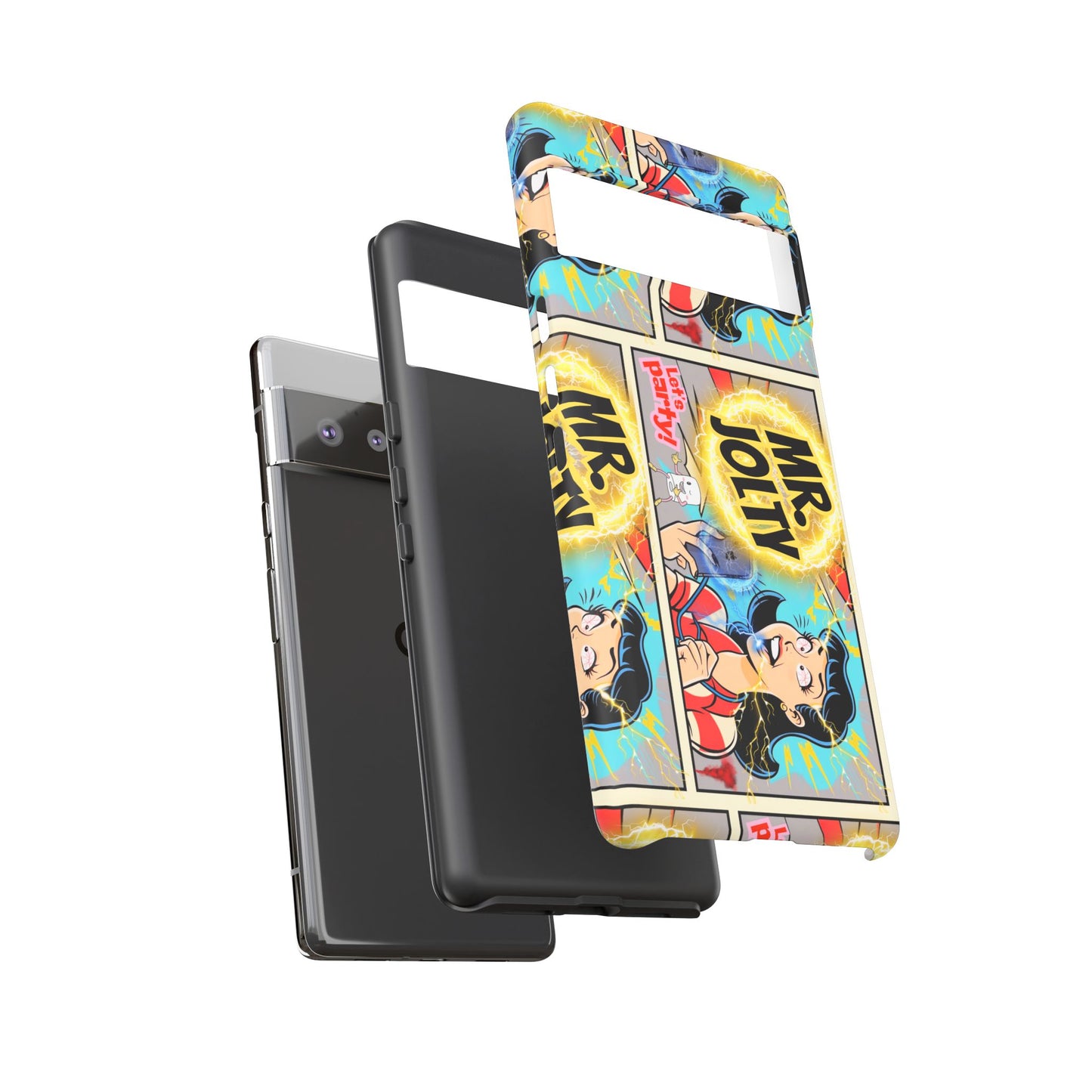 "Mr. Jolty" Phone Case - You Better Put That Phone Down or Else!