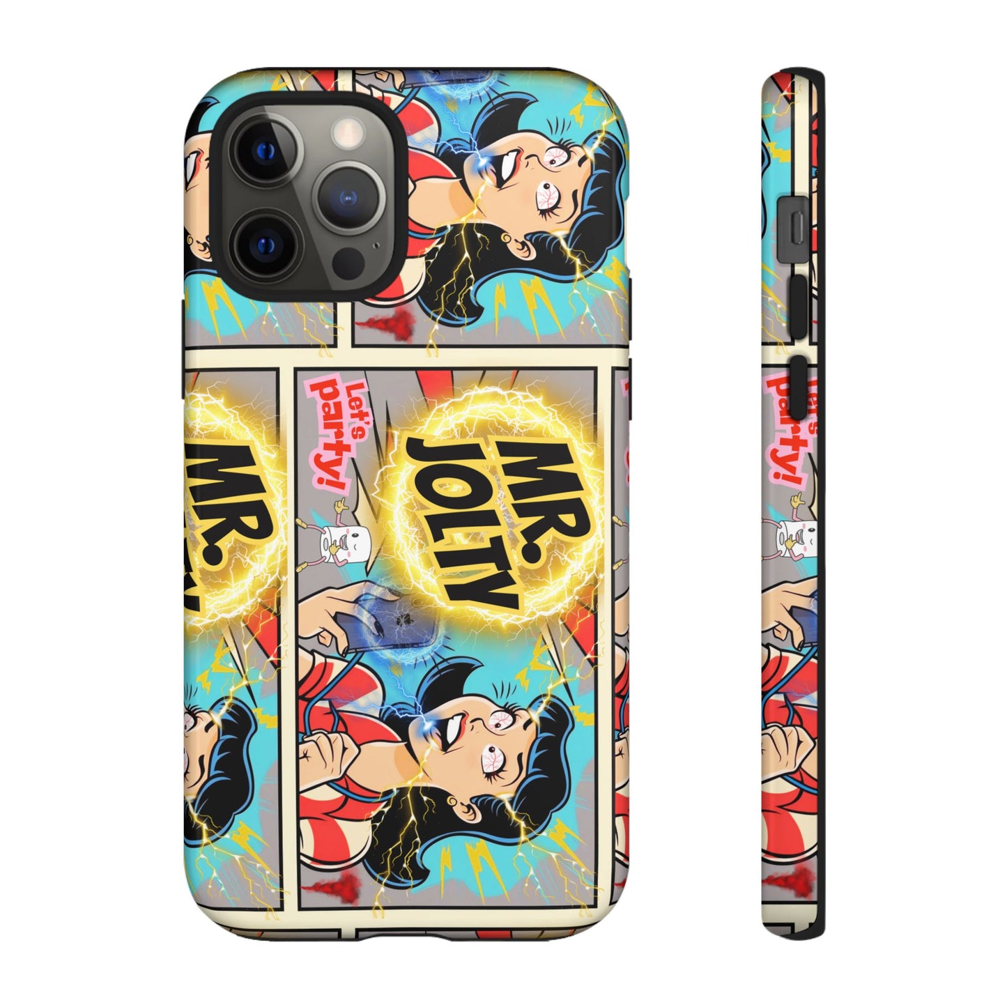 "Mr. Jolty" Phone Case - You Better Put That Phone Down or Else!