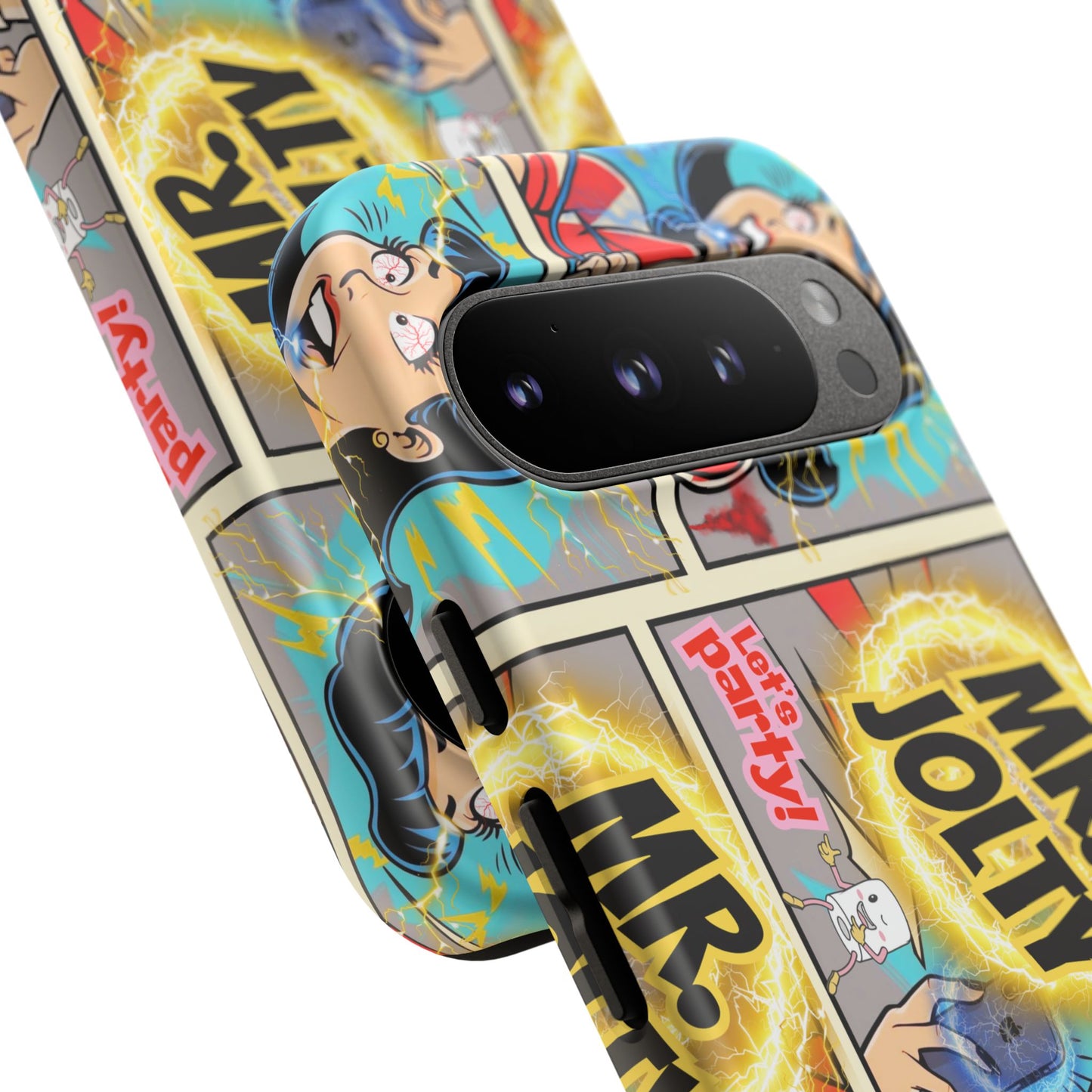 "Mr. Jolty" Phone Case - You Better Put That Phone Down or Else!