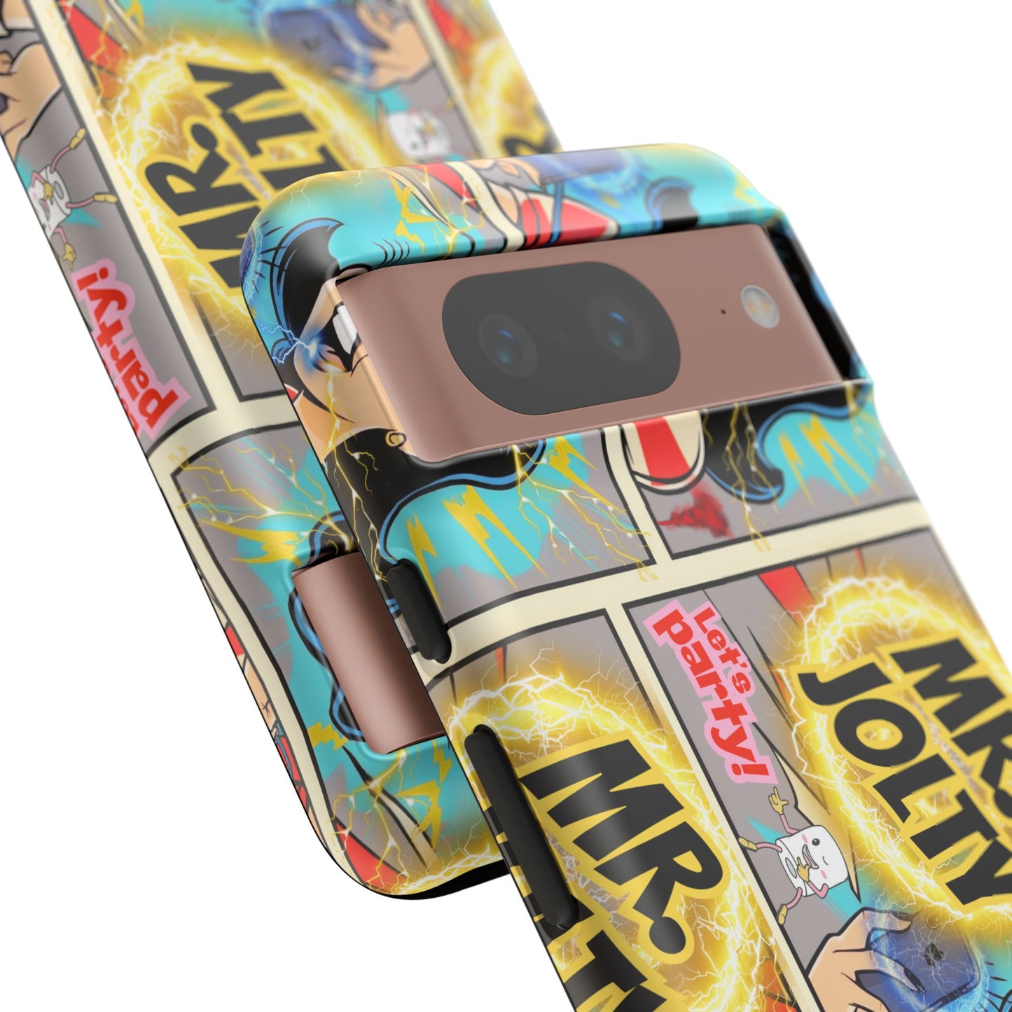 "Mr. Jolty" Phone Case - You Better Put That Phone Down or Else!