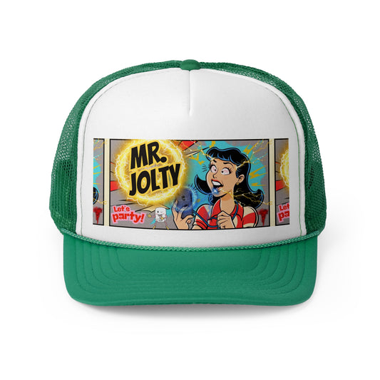 Mr. Jolty Trucker Cap - Put Your Phone Down or Else, Bro!