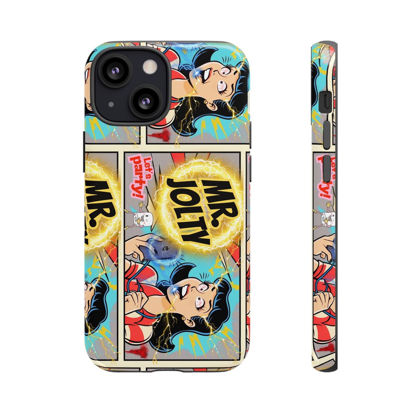 "Mr. Jolty" Phone Case - You Better Put That Phone Down or Else!