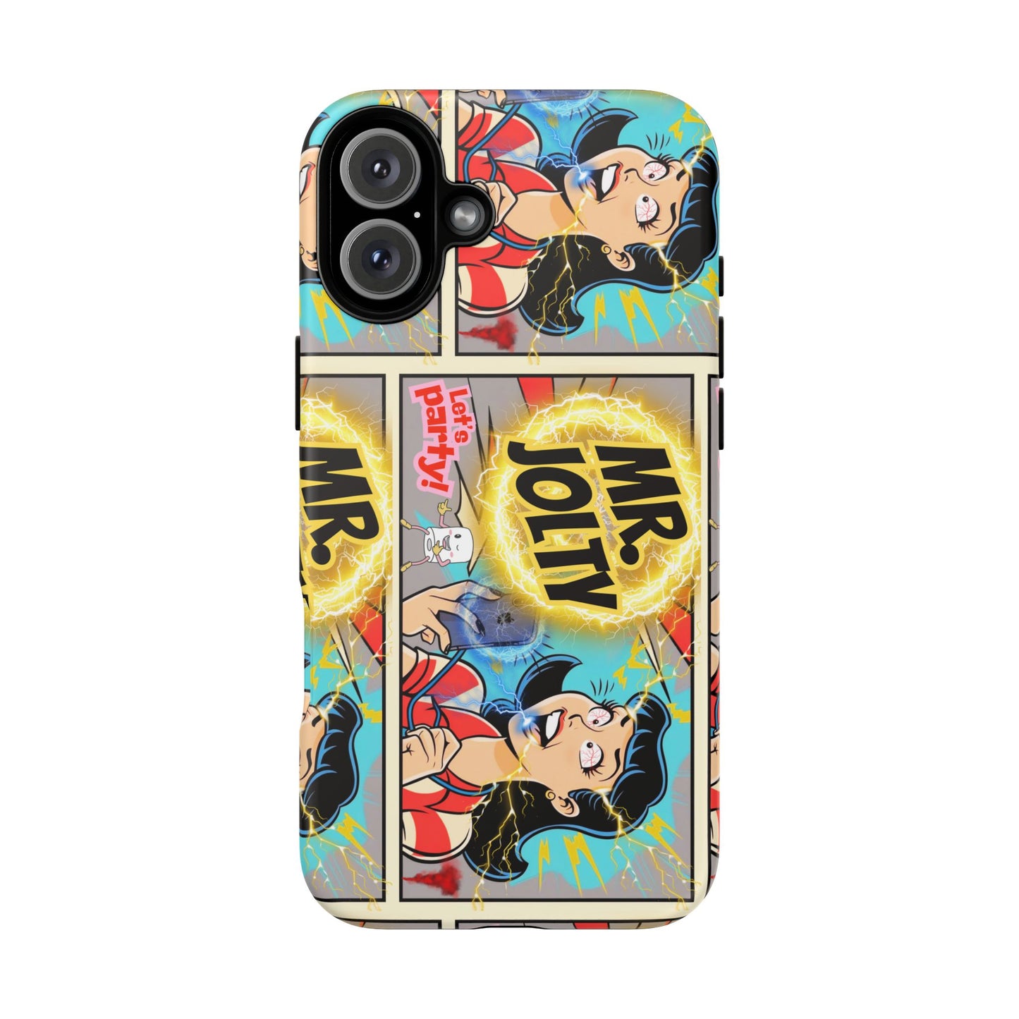 "Mr. Jolty" Phone Case - You Better Put That Phone Down or Else!