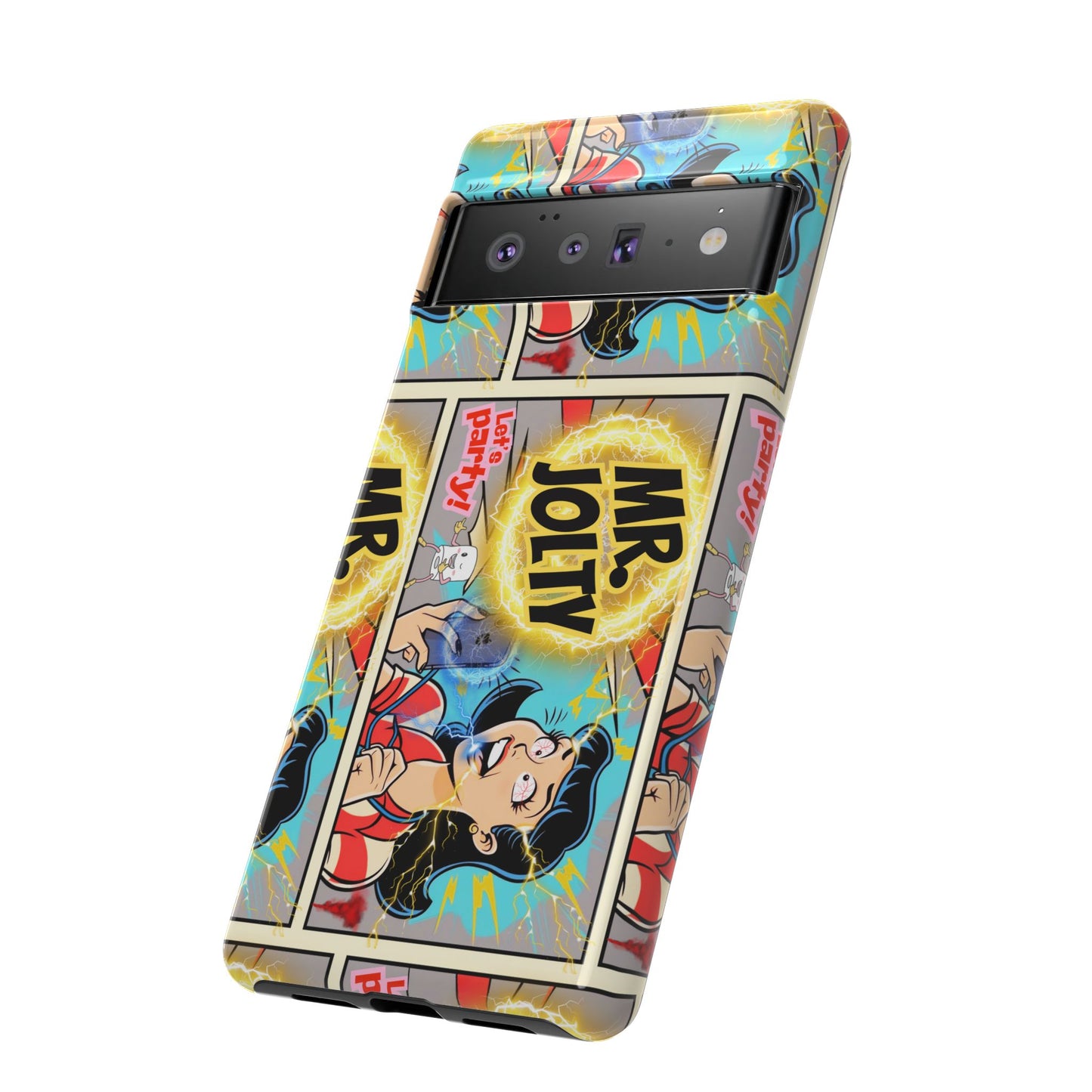"Mr. Jolty" Phone Case - You Better Put That Phone Down or Else!