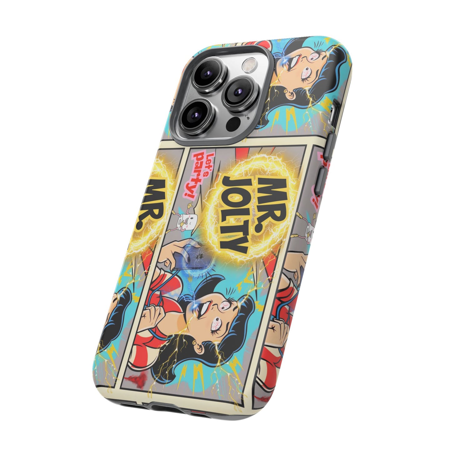 "Mr. Jolty" Phone Case - You Better Put That Phone Down or Else!