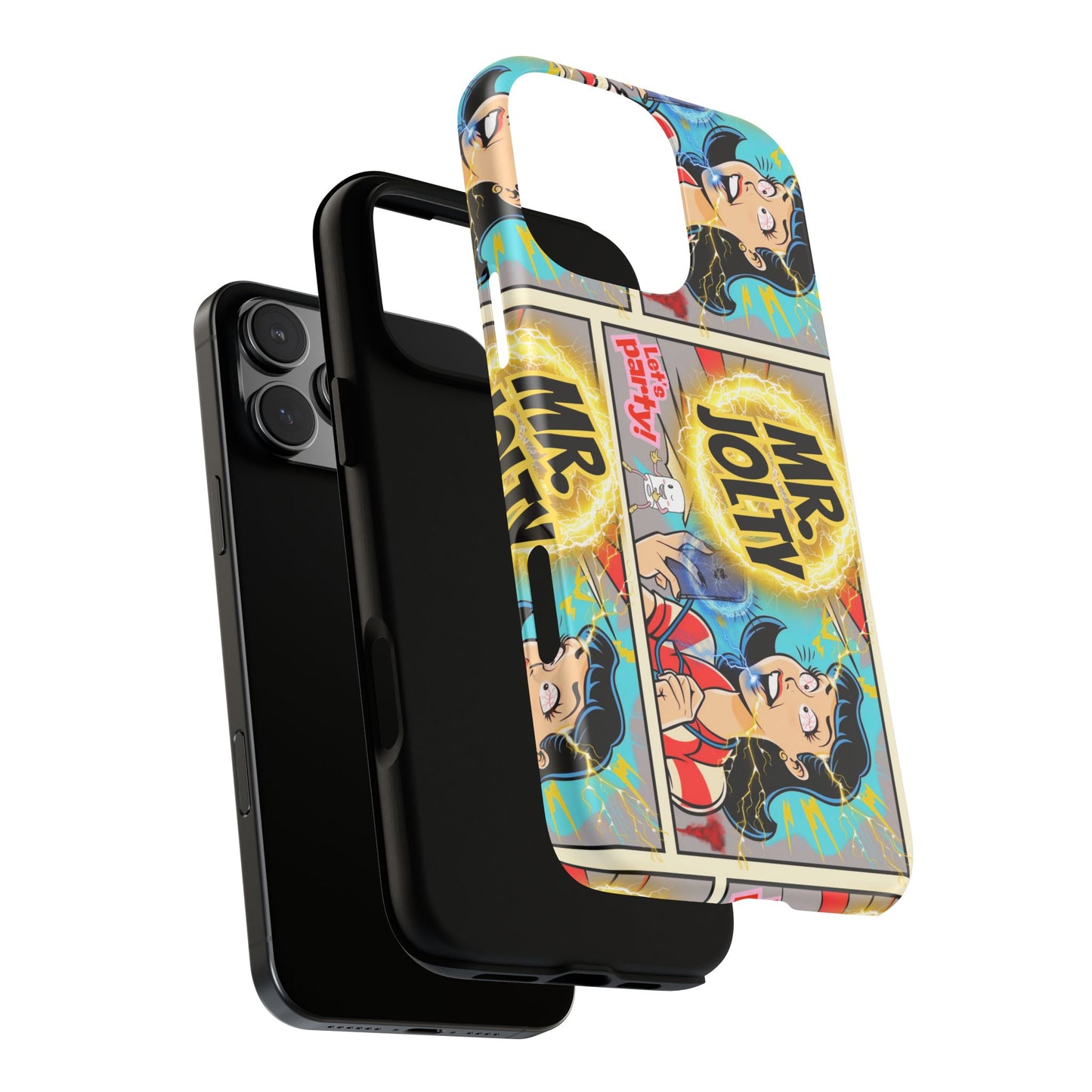 "Mr. Jolty" Phone Case - You Better Put That Phone Down or Else!