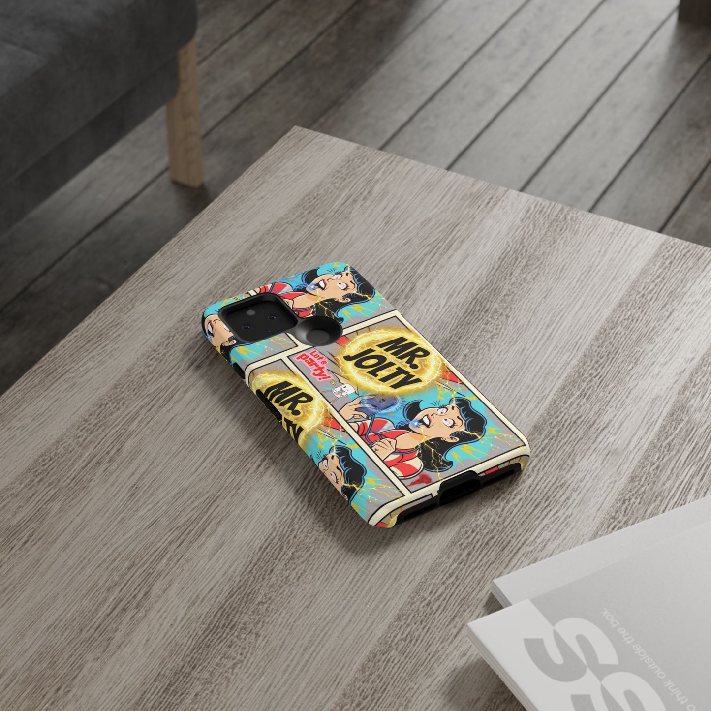 "Mr. Jolty" Phone Case - You Better Put That Phone Down or Else!