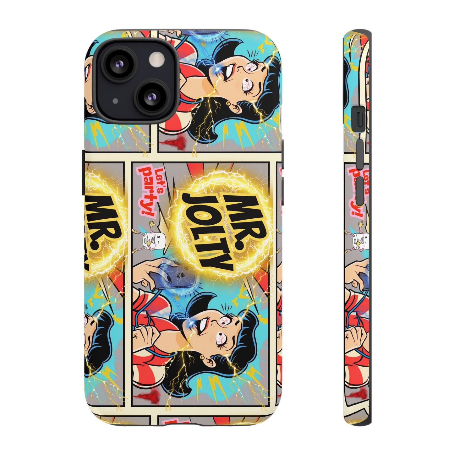 "Mr. Jolty" Phone Case - You Better Put That Phone Down or Else!