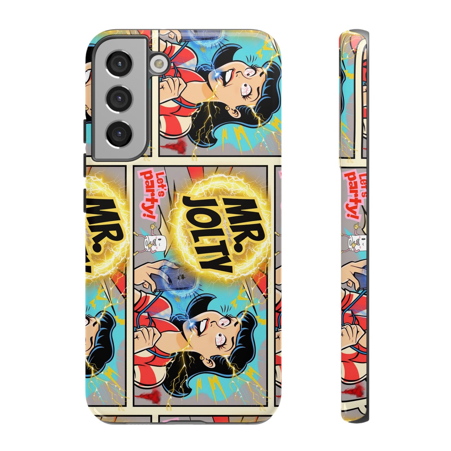 "Mr. Jolty" Phone Case - You Better Put That Phone Down or Else!