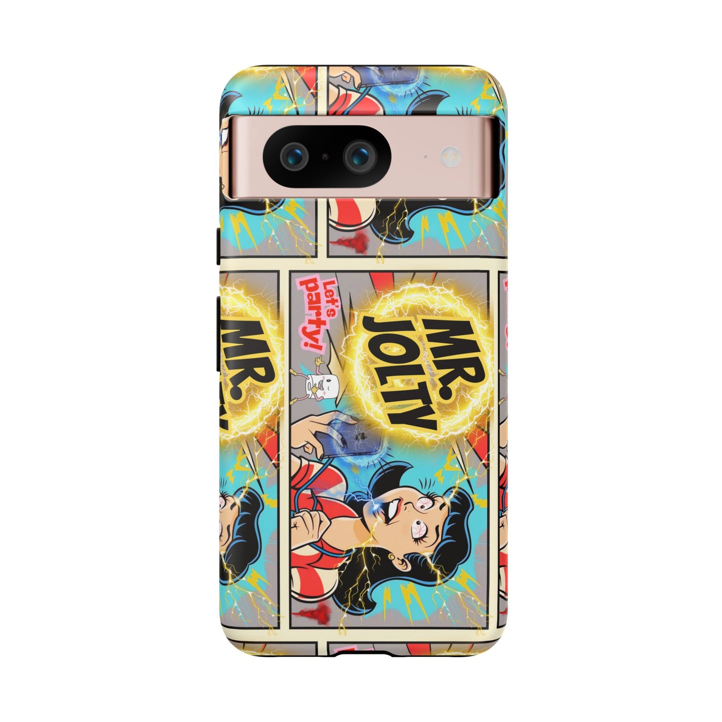 "Mr. Jolty" Phone Case - You Better Put That Phone Down or Else!