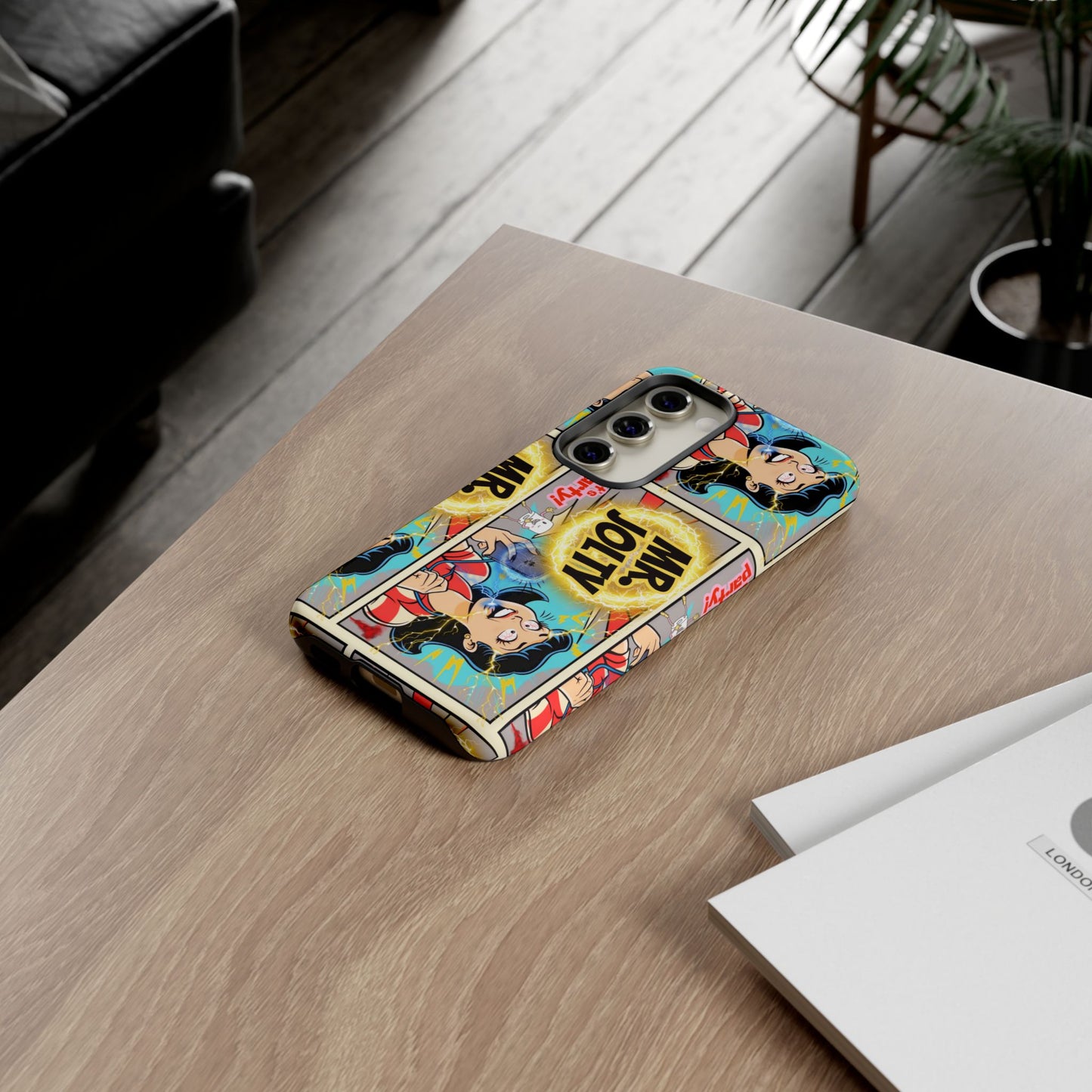 "Mr. Jolty" Phone Case - You Better Put That Phone Down or Else!