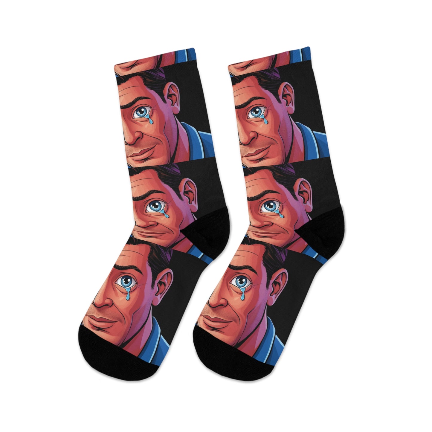Funny Apology Socks - Recycled Poly - Tell the World "I'm Sorry, Bro!"