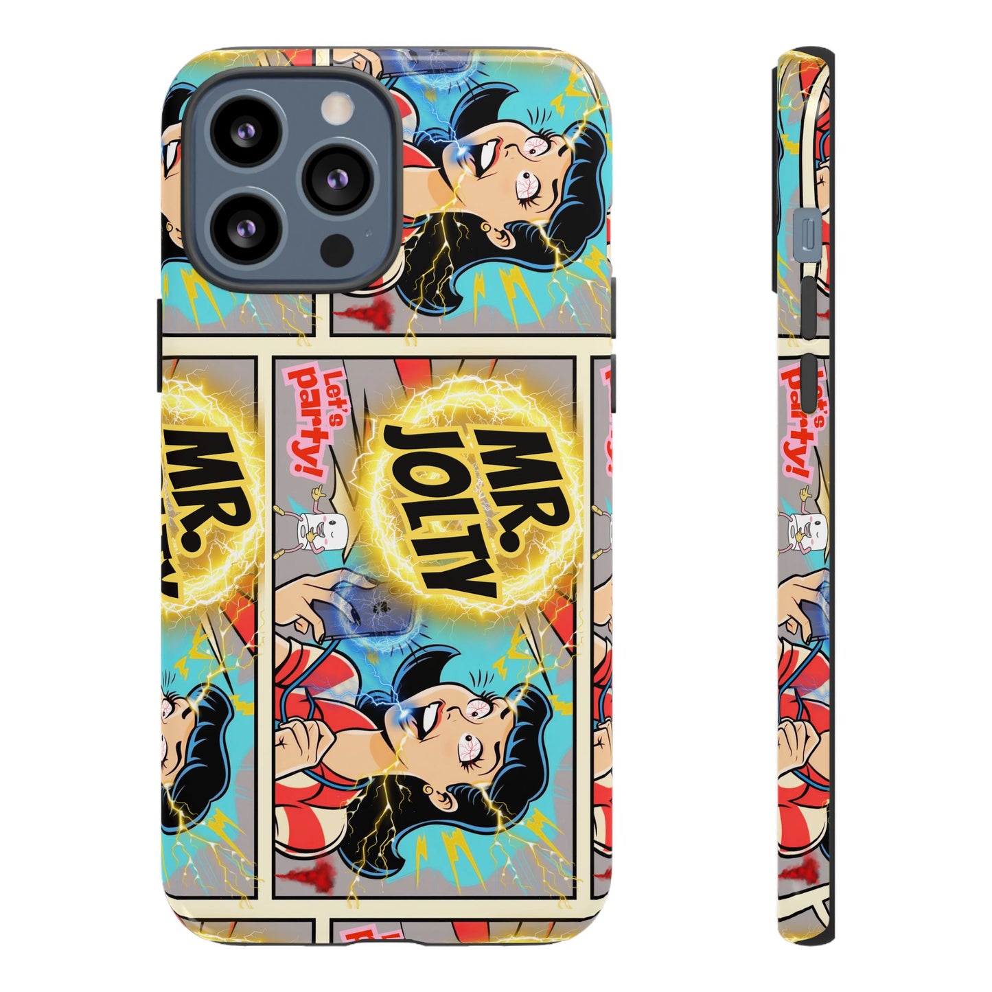 "Mr. Jolty" Phone Case - You Better Put That Phone Down or Else!