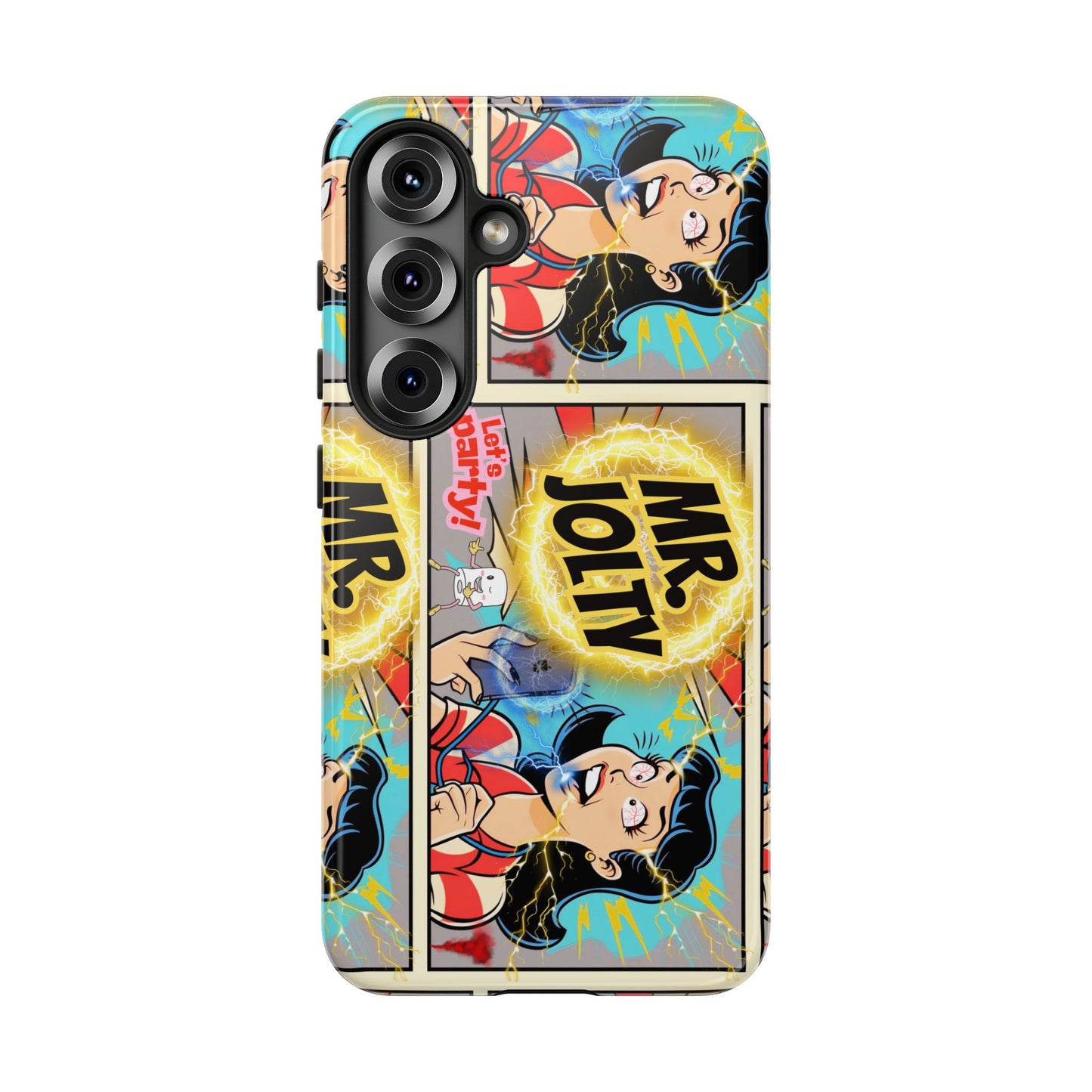 "Mr. Jolty" Phone Case - You Better Put That Phone Down or Else!