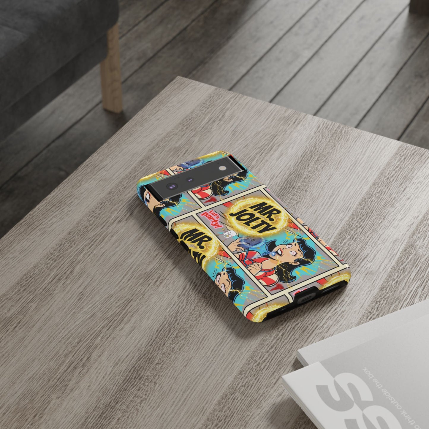 "Mr. Jolty" Phone Case - You Better Put That Phone Down or Else!