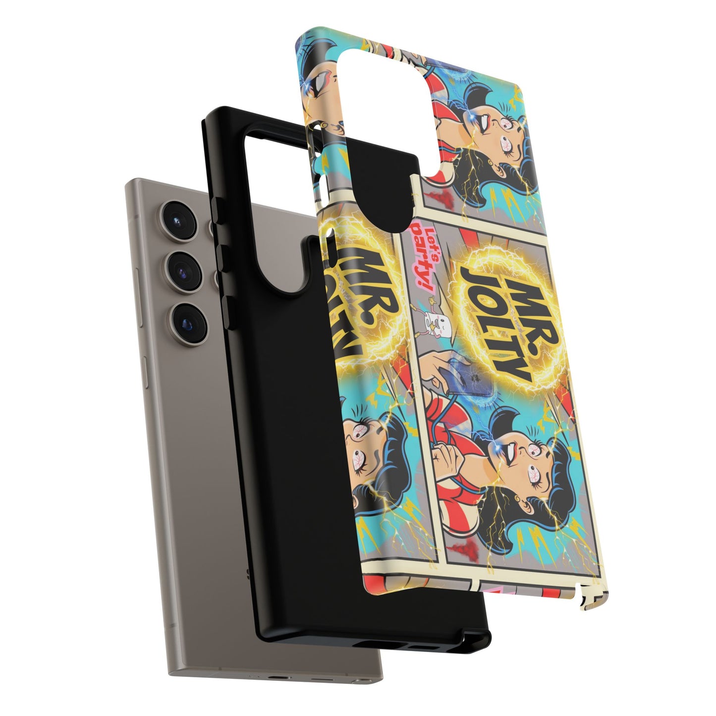 "Mr. Jolty" Phone Case - You Better Put That Phone Down or Else!
