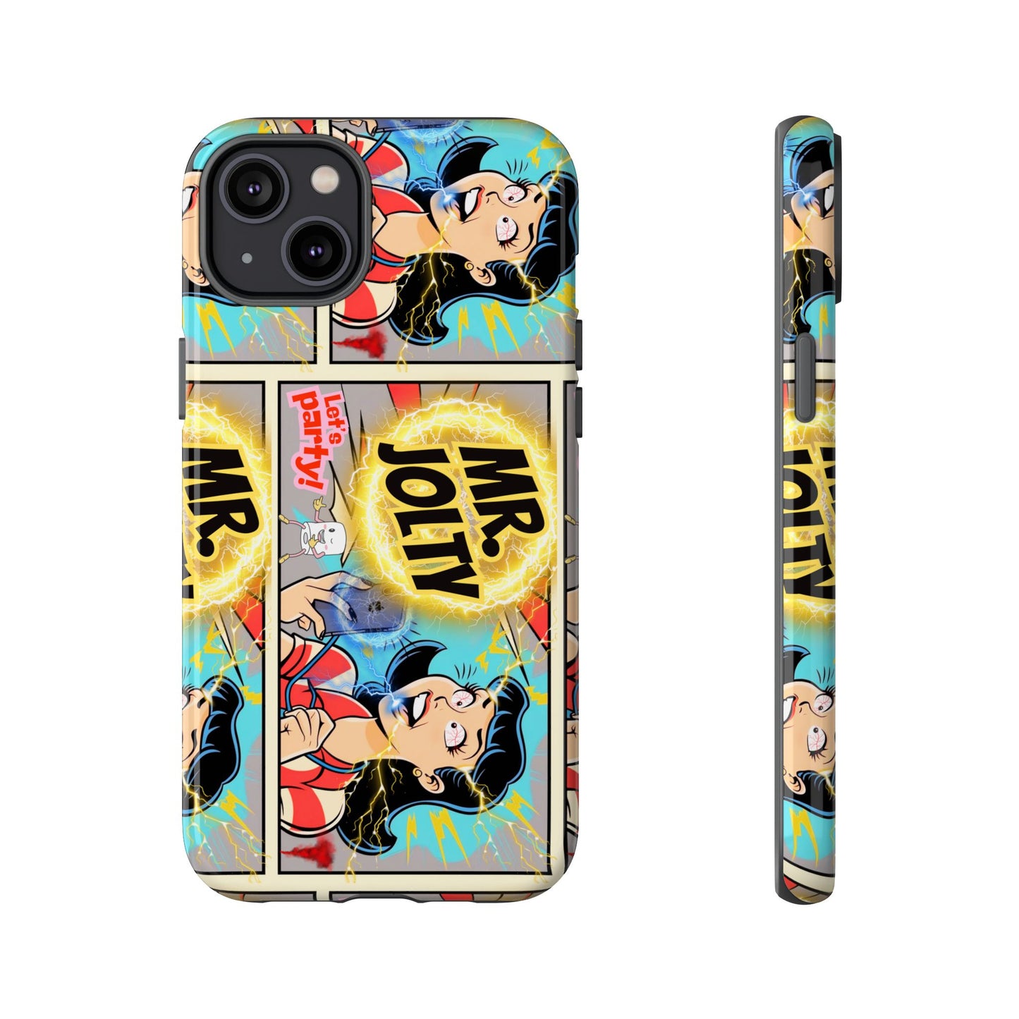 "Mr. Jolty" Phone Case - You Better Put That Phone Down or Else!