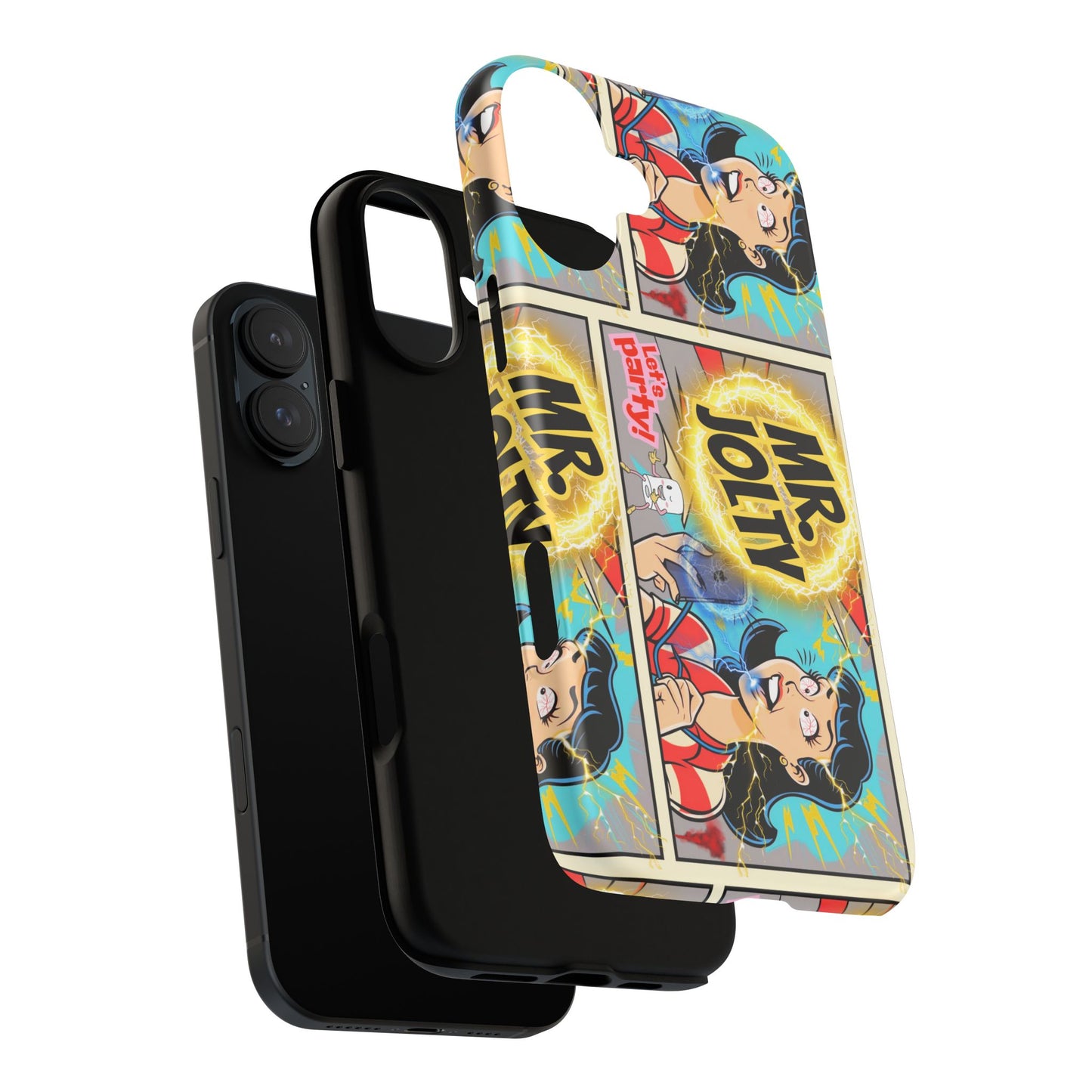 "Mr. Jolty" Phone Case - You Better Put That Phone Down or Else!