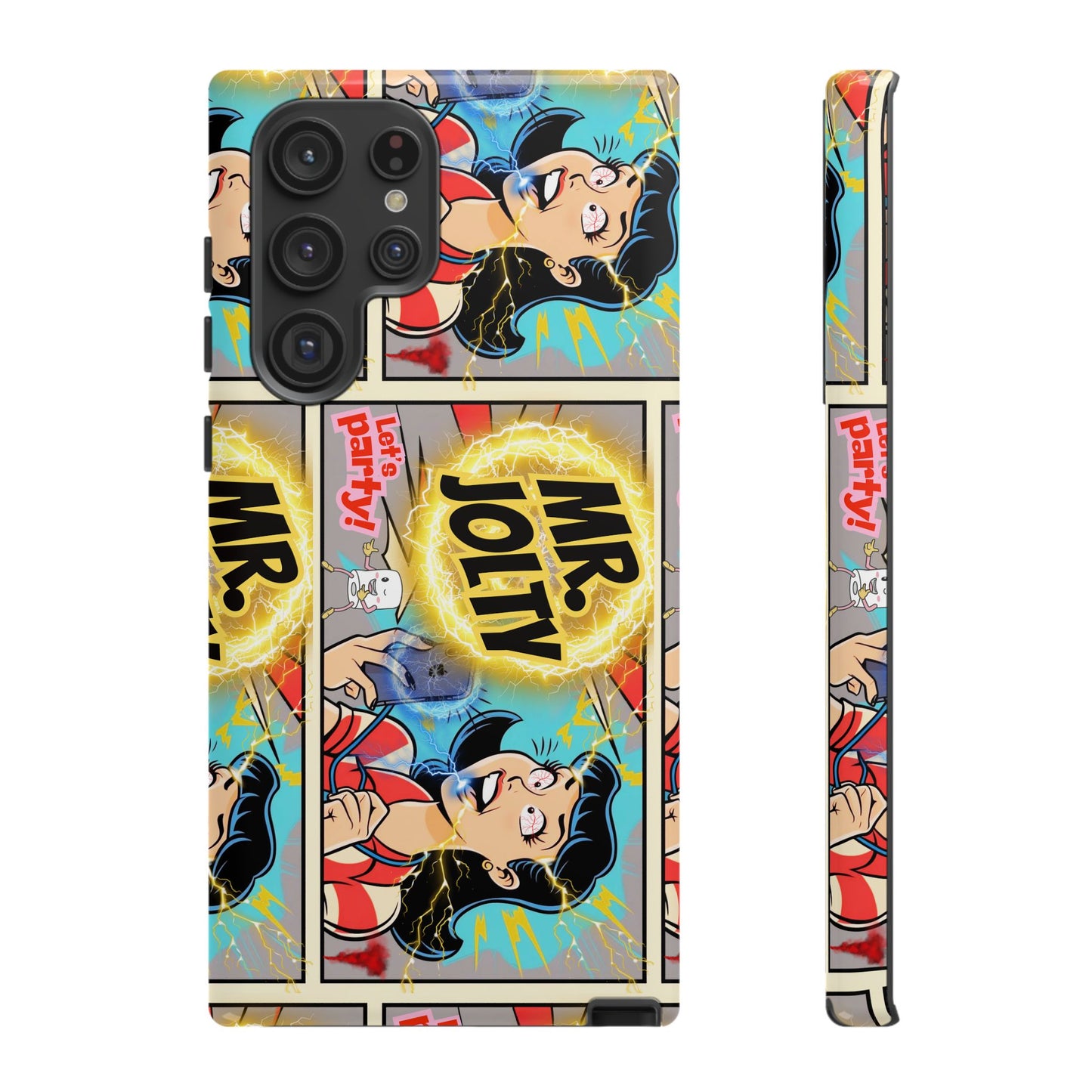 "Mr. Jolty" Phone Case - You Better Put That Phone Down or Else!