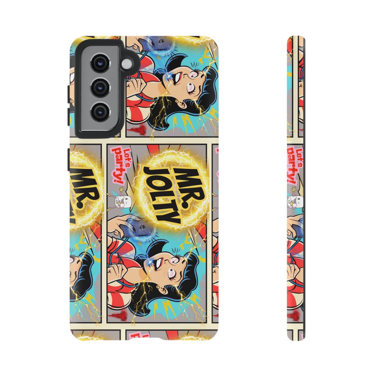 "Mr. Jolty" Phone Case - You Better Put That Phone Down or Else!