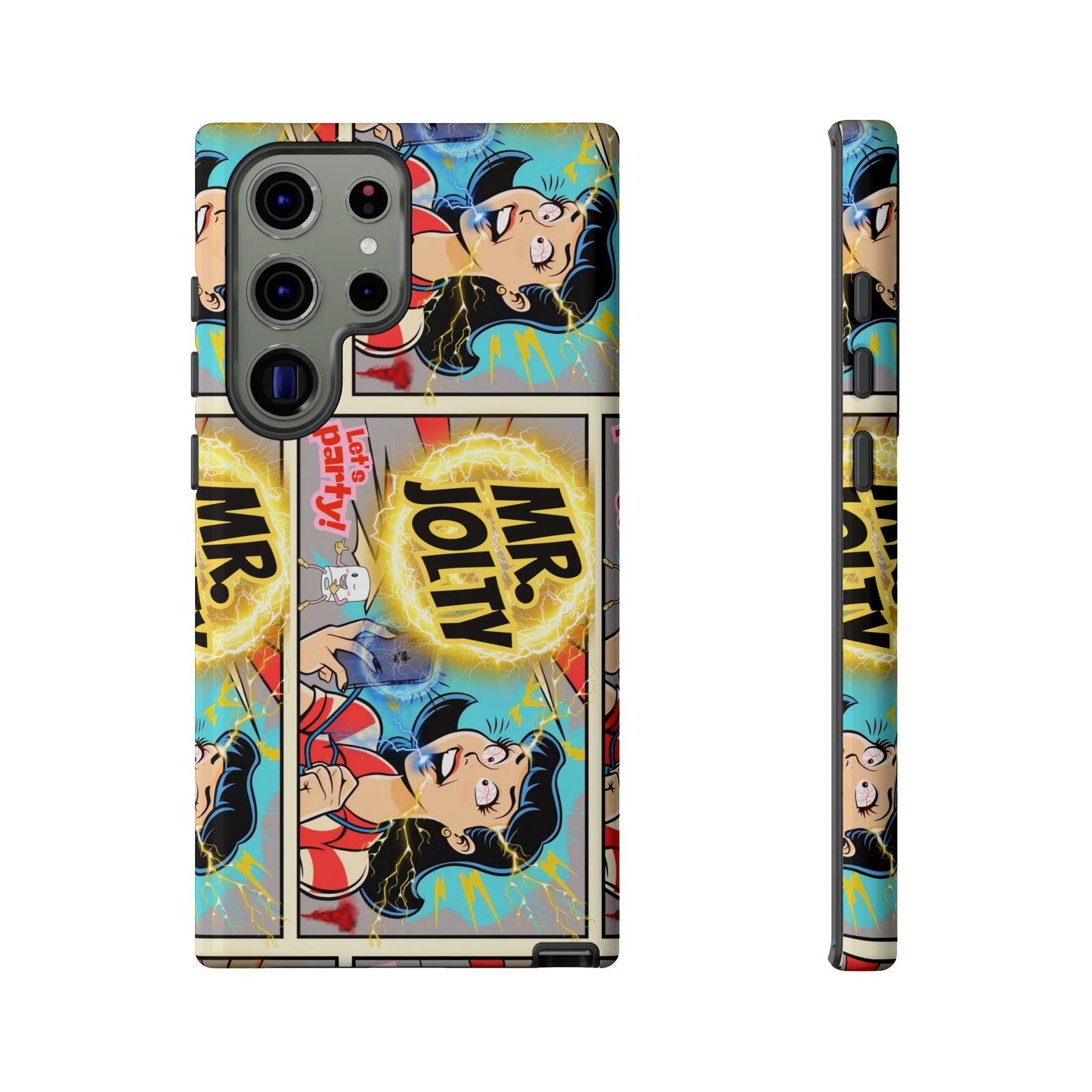"Mr. Jolty" Phone Case - You Better Put That Phone Down or Else!