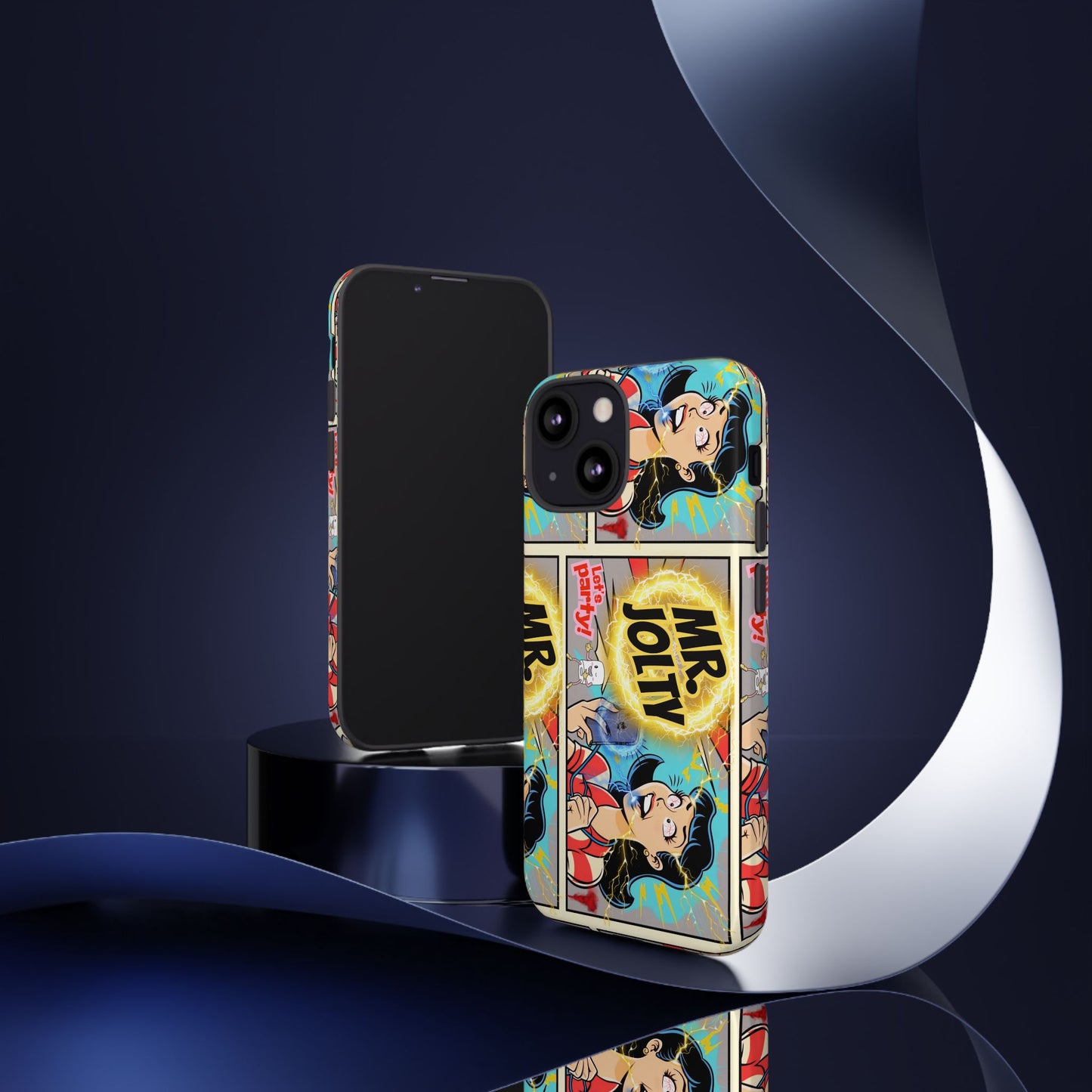 "Mr. Jolty" Phone Case - You Better Put That Phone Down or Else!