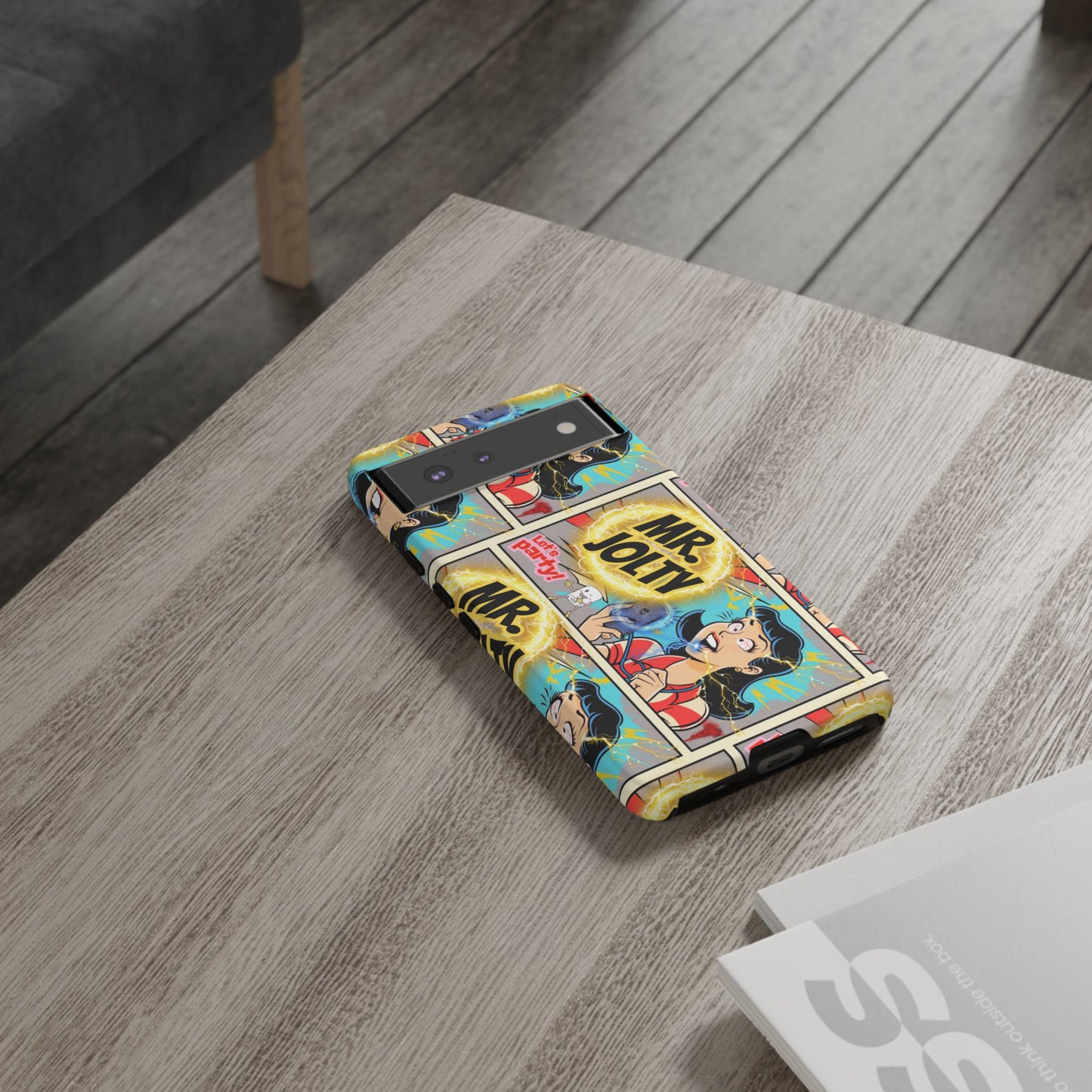 "Mr. Jolty" Phone Case - You Better Put That Phone Down or Else!