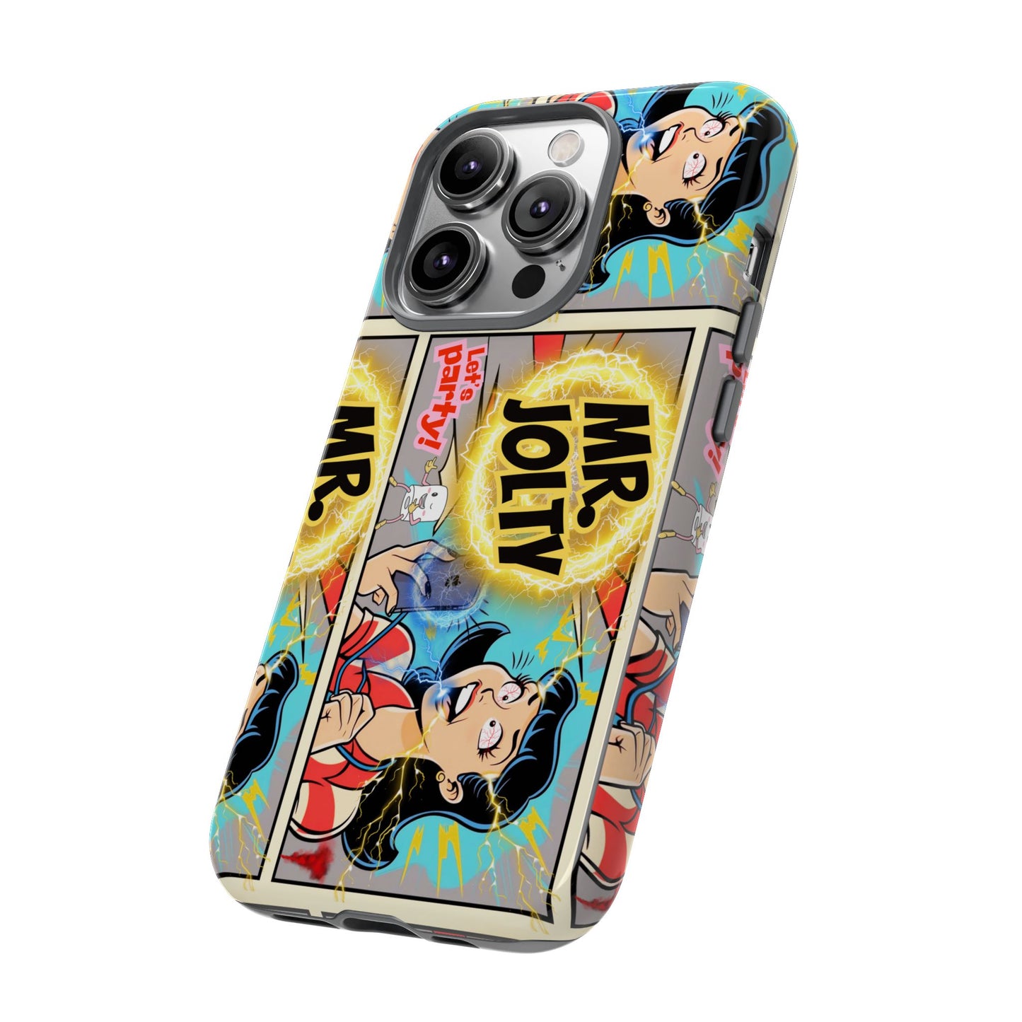 "Mr. Jolty" Phone Case - You Better Put That Phone Down or Else!
