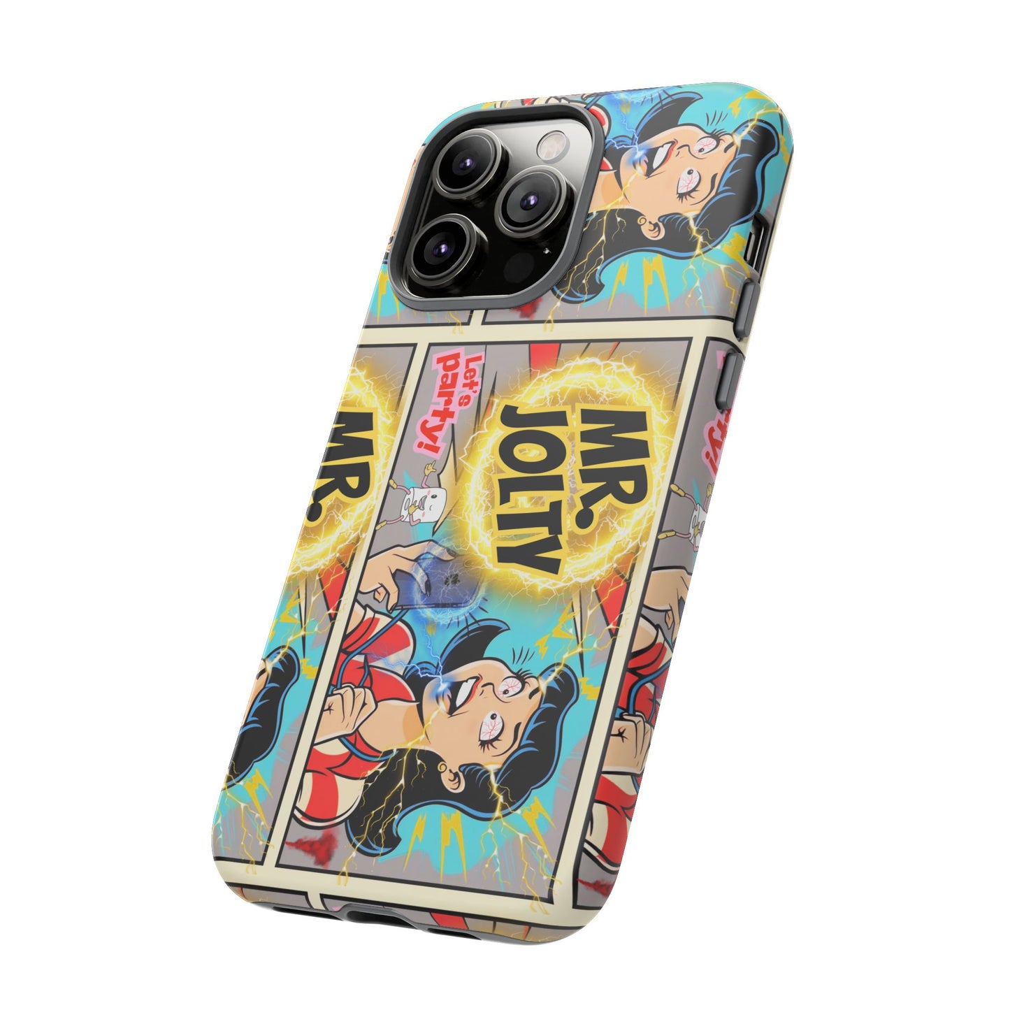 "Mr. Jolty" Phone Case - You Better Put That Phone Down or Else!
