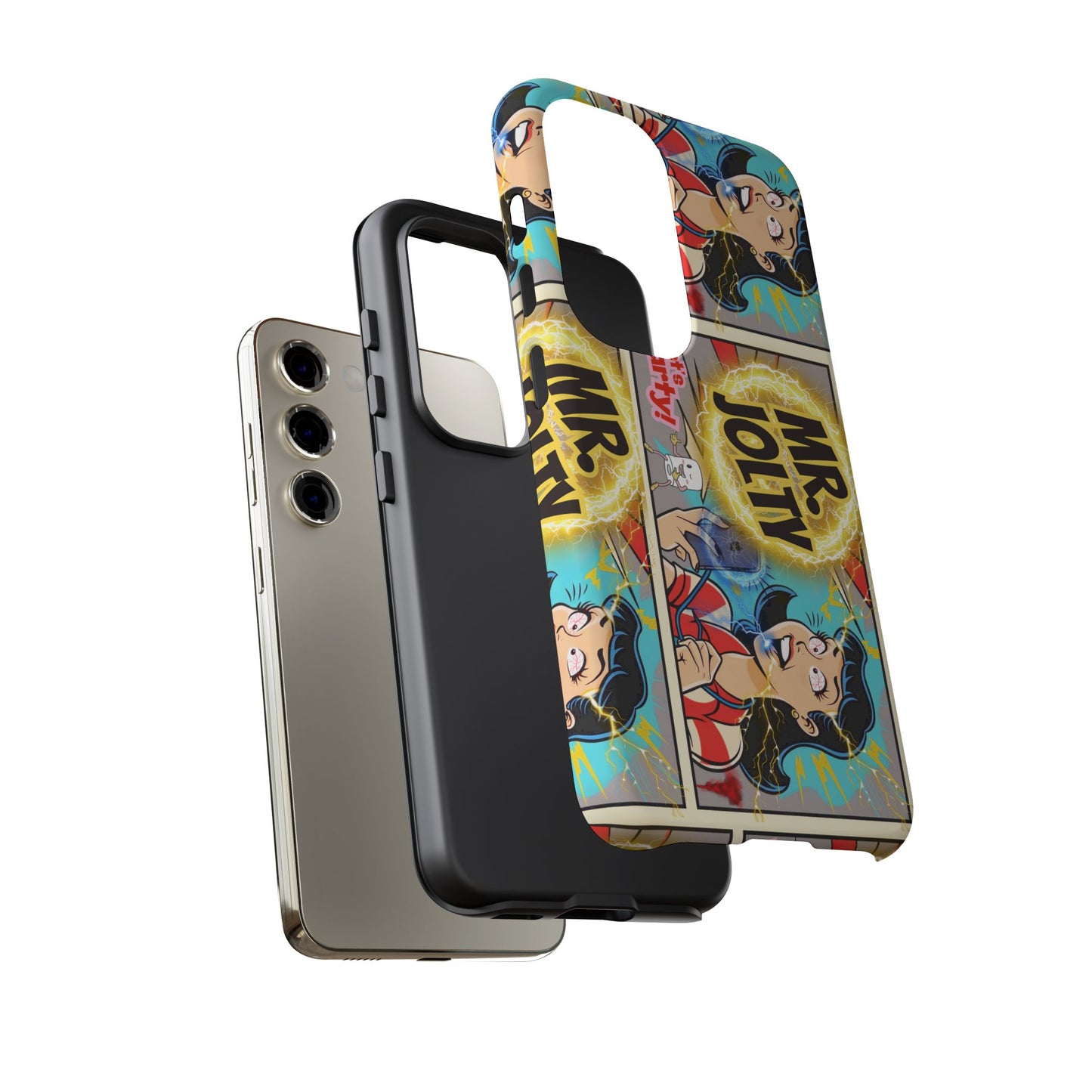 "Mr. Jolty" Phone Case - You Better Put That Phone Down or Else!