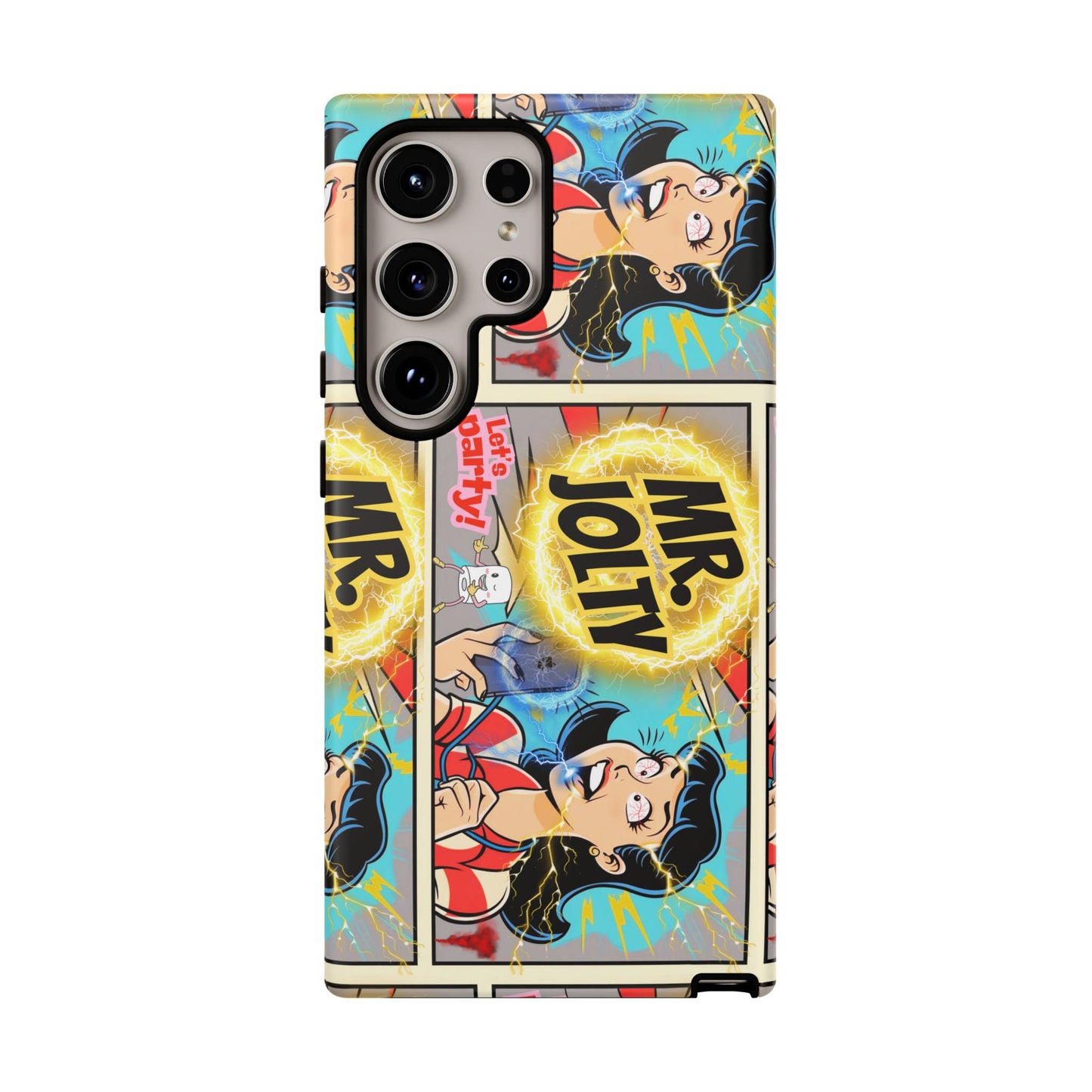 "Mr. Jolty" Phone Case - You Better Put That Phone Down or Else!