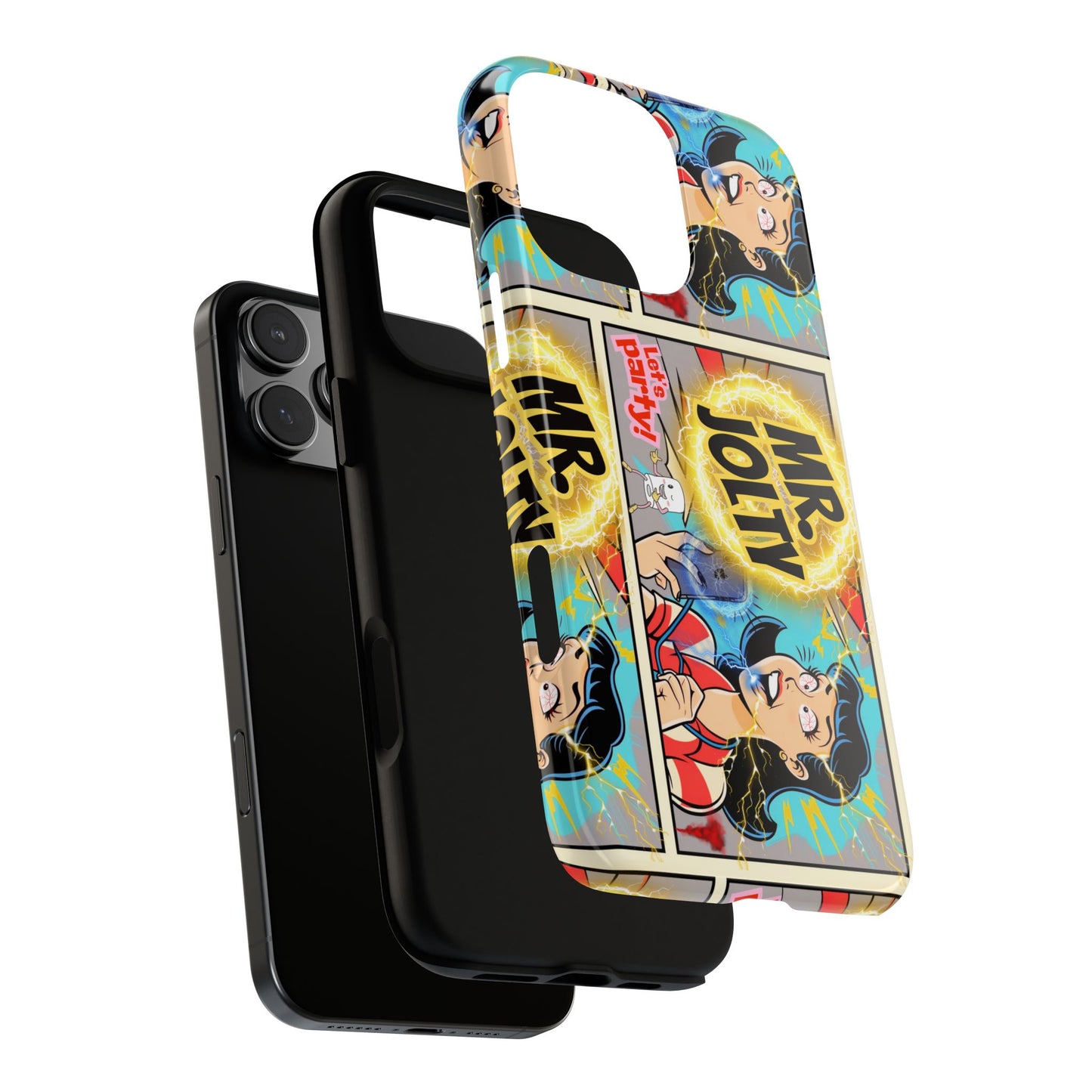 "Mr. Jolty" Phone Case - You Better Put That Phone Down or Else!