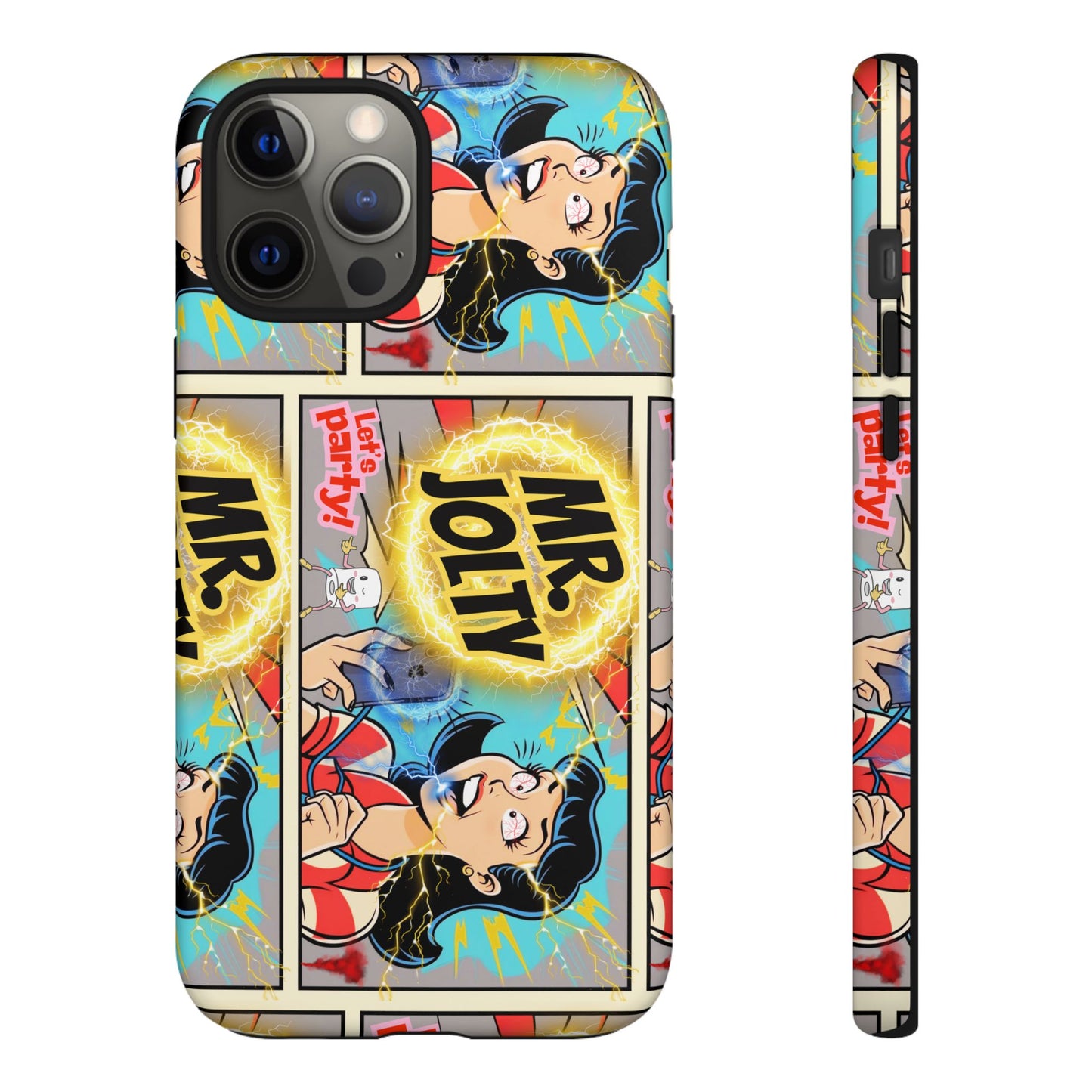"Mr. Jolty" Phone Case - You Better Put That Phone Down or Else!