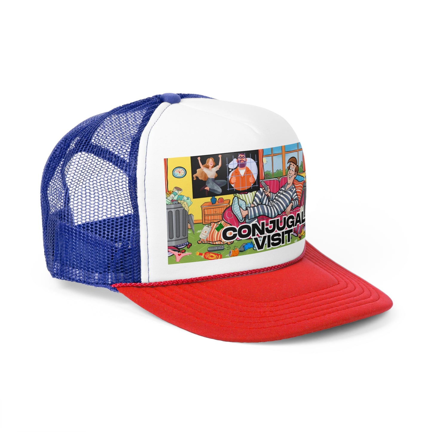 Conjugal Visit Trucker Cap - When You Just Need A Little Peace & Quiet