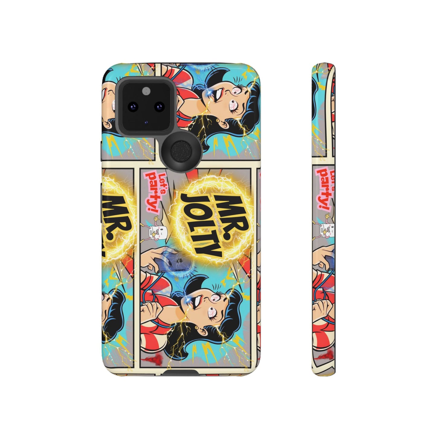 "Mr. Jolty" Phone Case - You Better Put That Phone Down or Else!