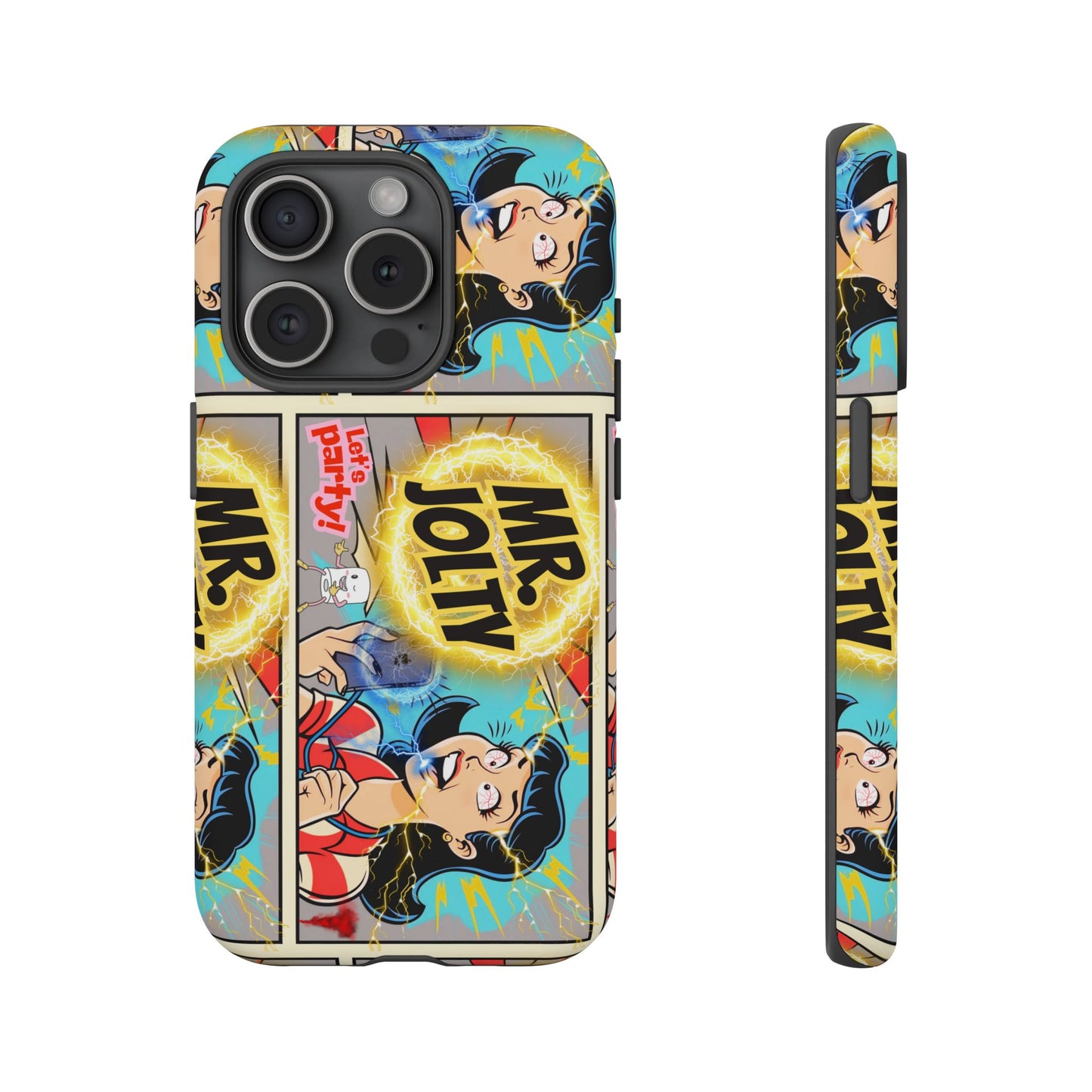 "Mr. Jolty" Phone Case - You Better Put That Phone Down or Else!