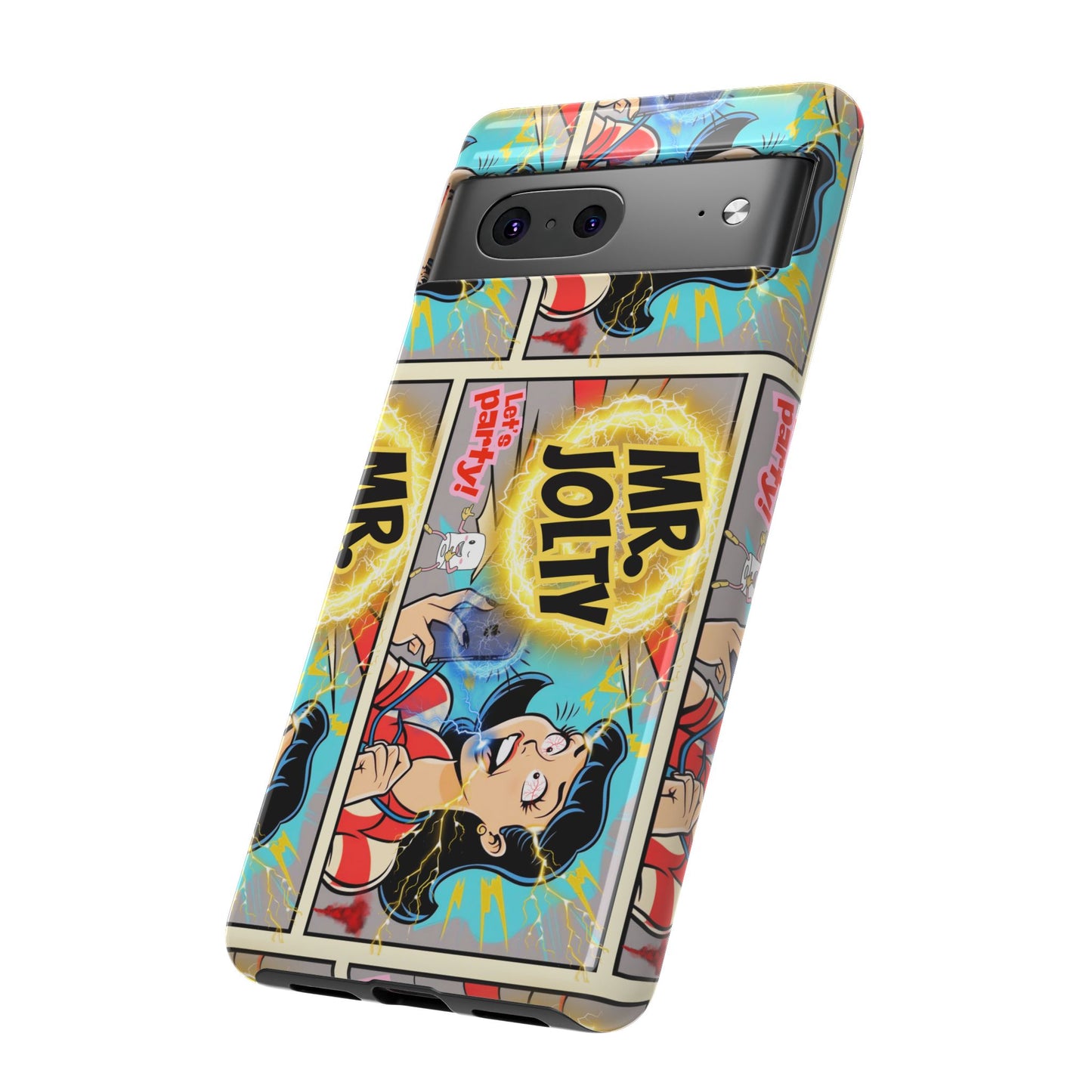 "Mr. Jolty" Phone Case - You Better Put That Phone Down or Else!