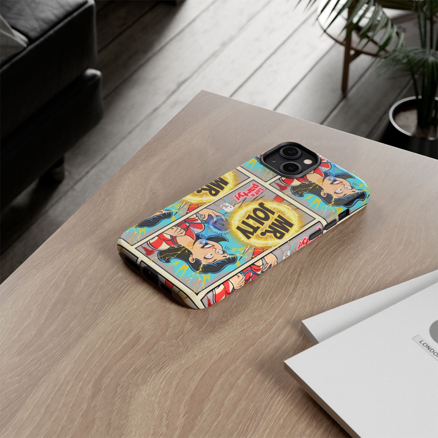 "Mr. Jolty" Phone Case - You Better Put That Phone Down or Else!