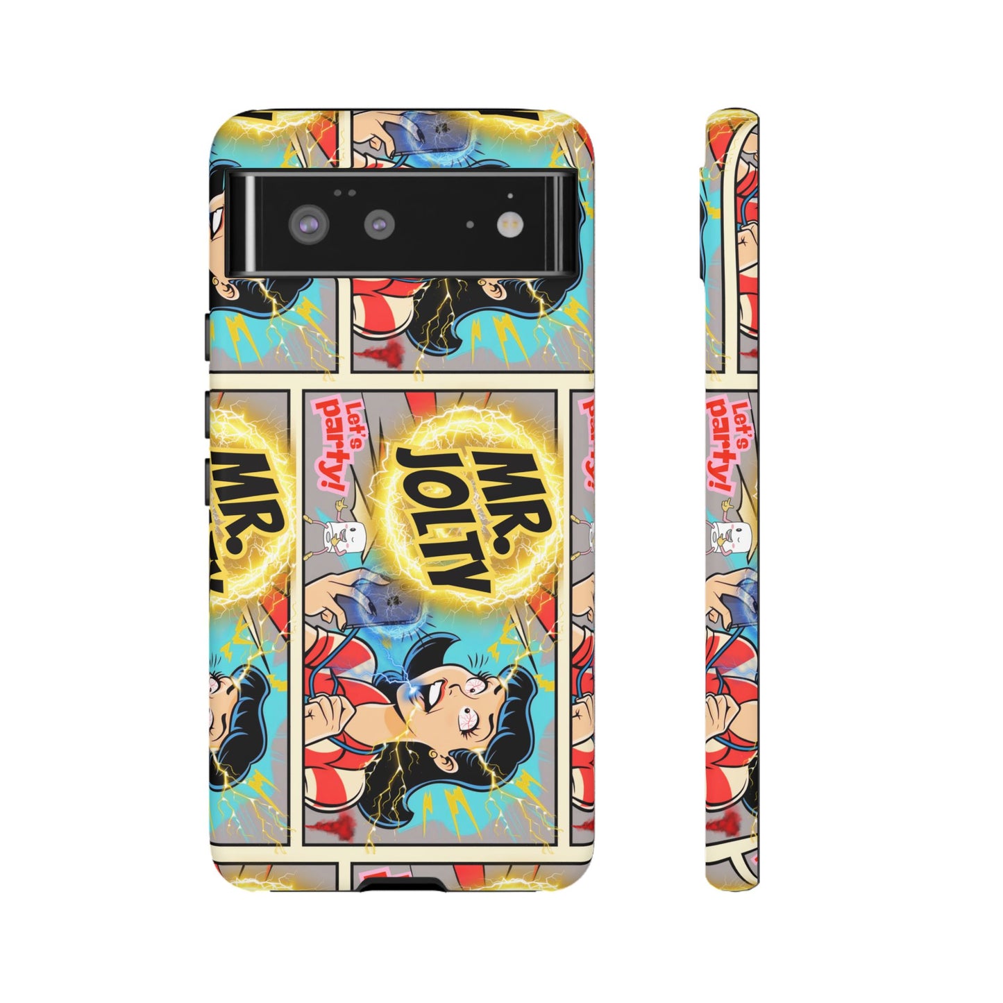 "Mr. Jolty" Phone Case - You Better Put That Phone Down or Else!